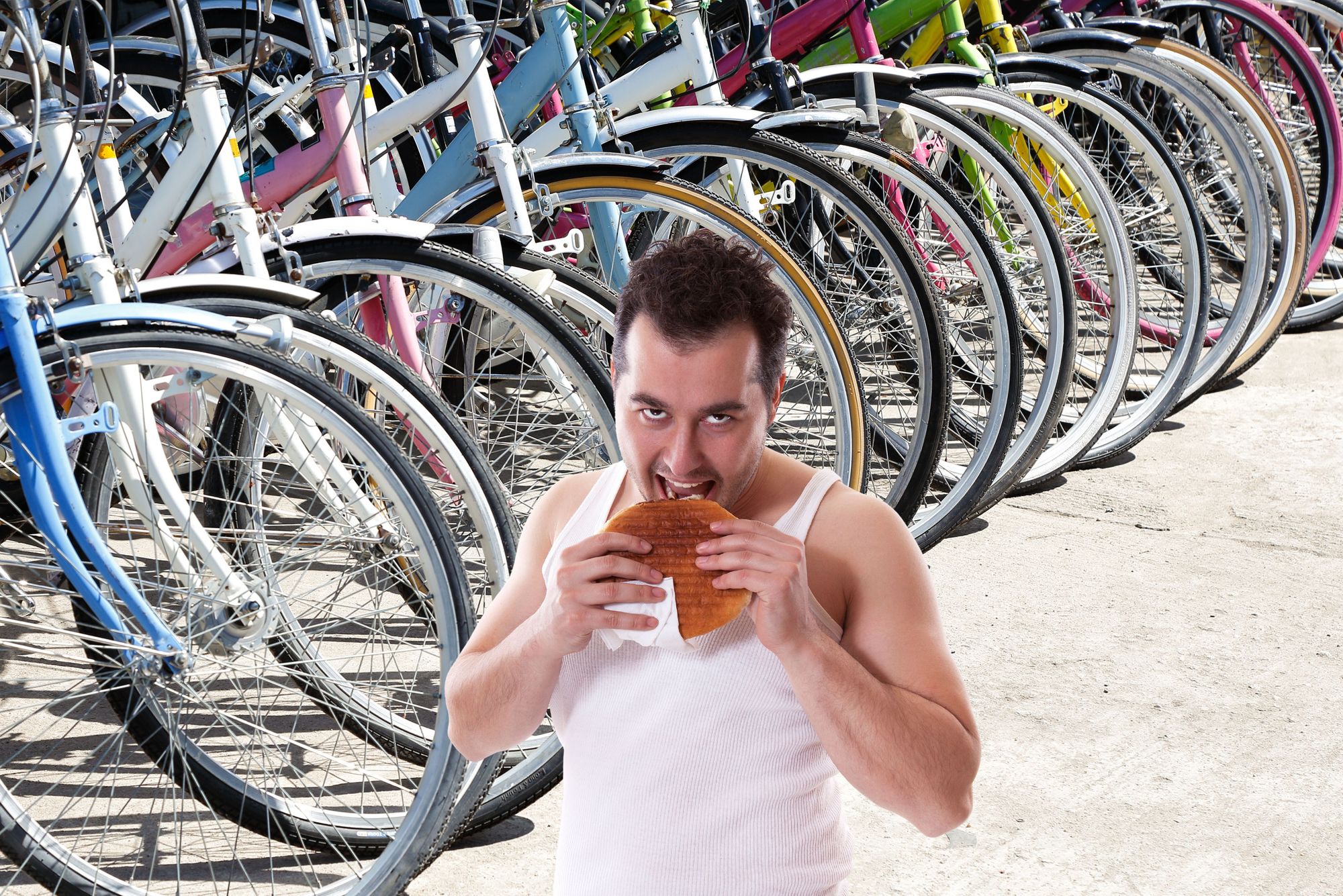 Dinge, die Mr Eat-All in seinem Leben verspeiste