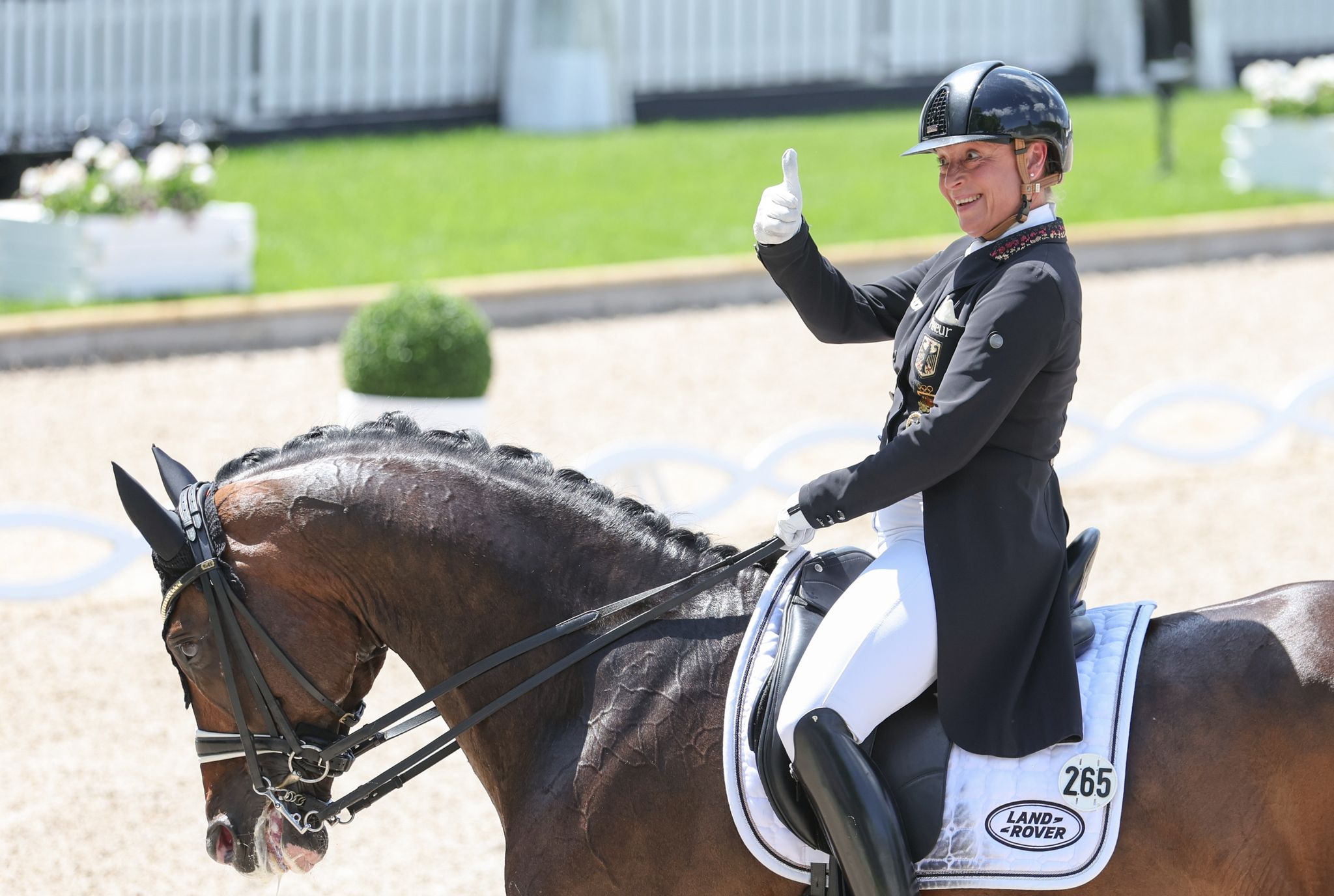 Rekordreiterin Werth gewinnt dank Schneider das 17. DM-Gold