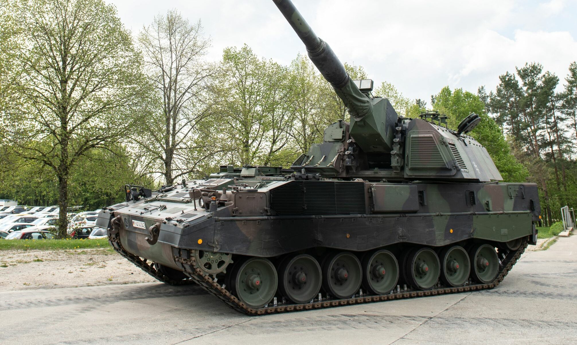 Deutsche Panzerhaubitzen in der Ukraine eingetroffen
