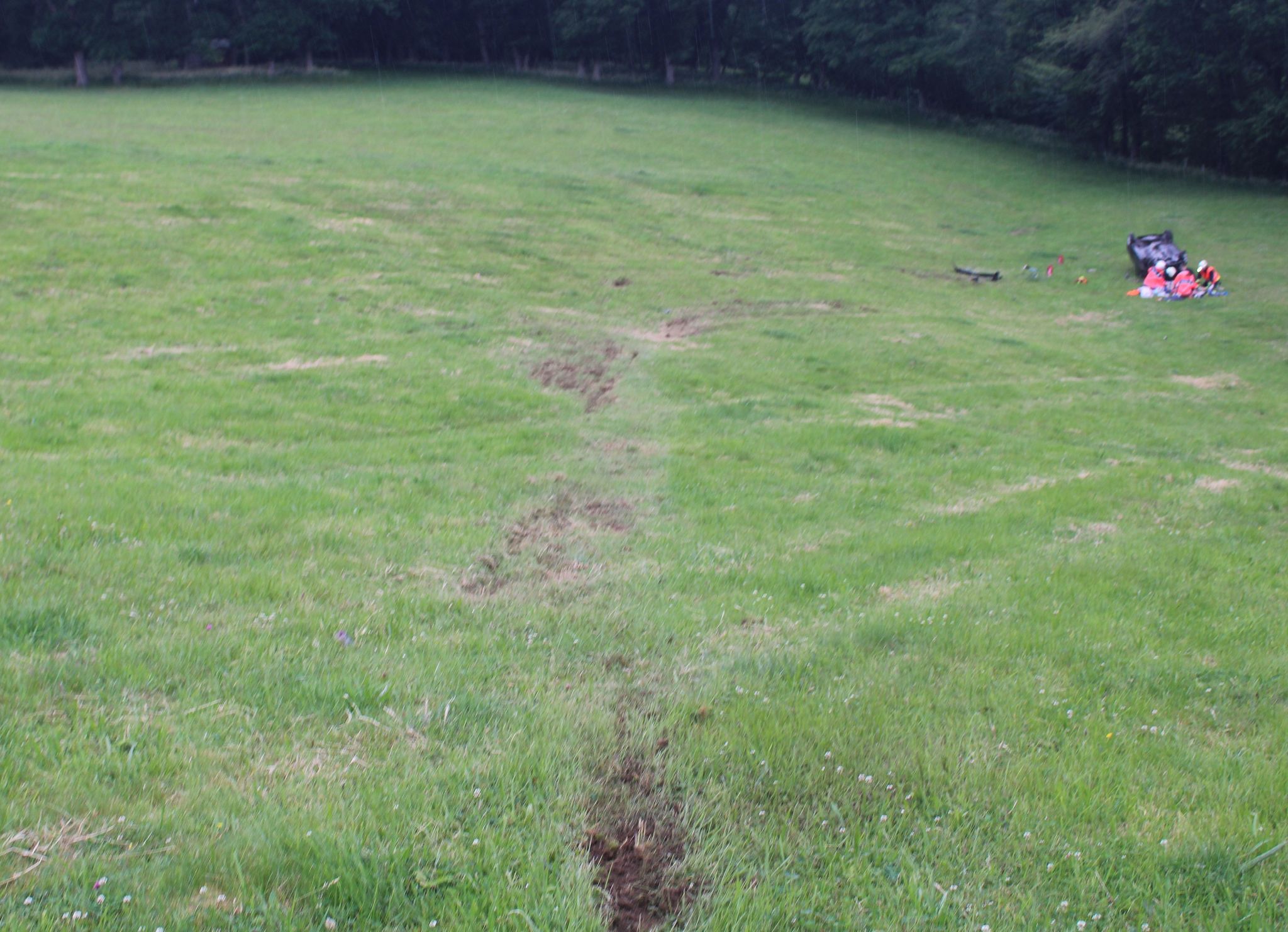Schwer verletzter Autofahrer Stunden nach Unfall gefunden