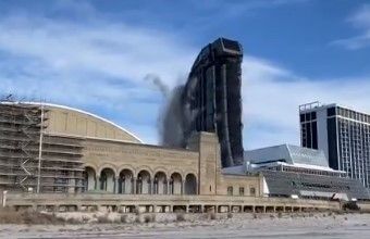 Explosion in Trump-Casino!