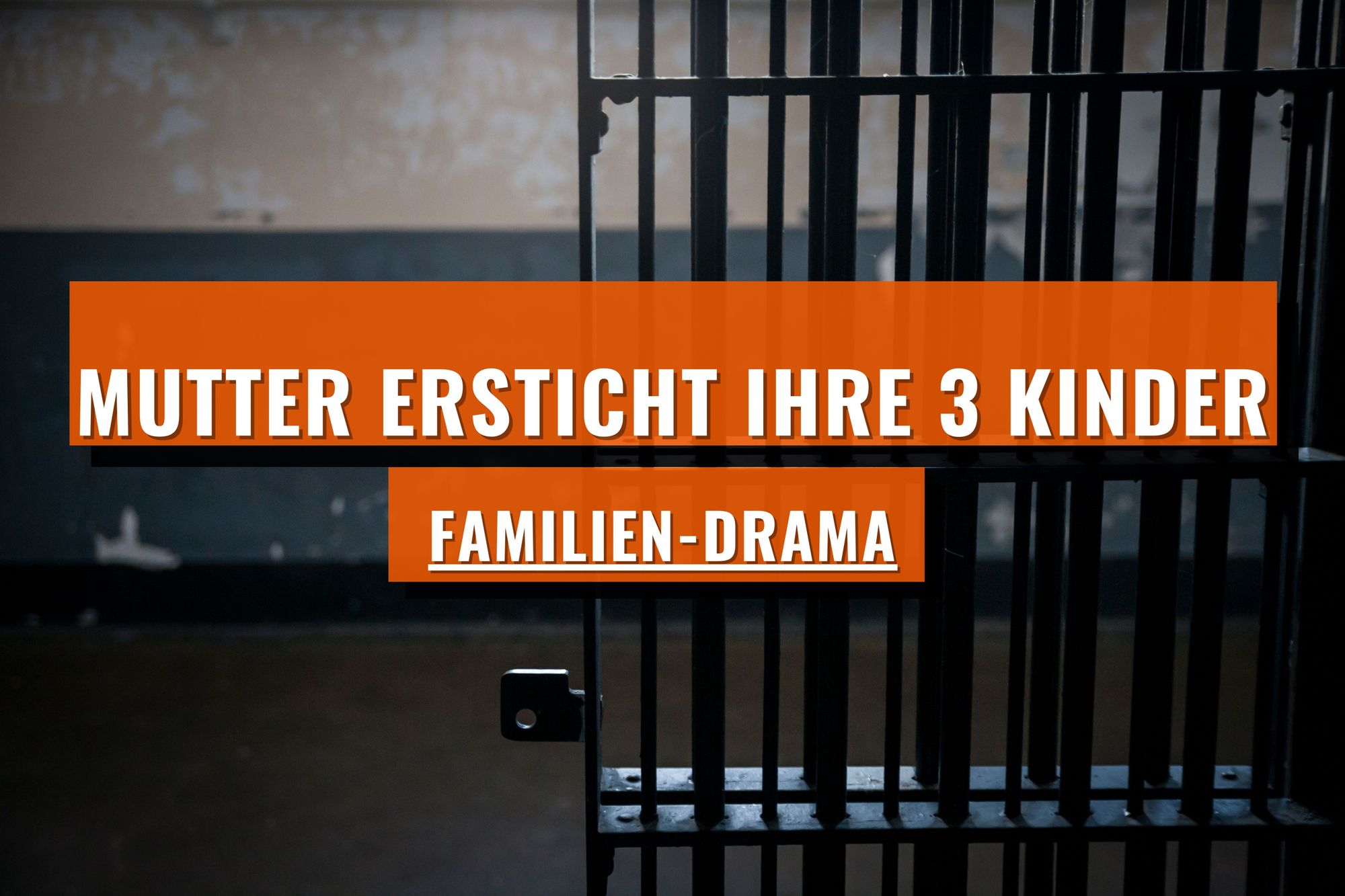 Familien-Drama: Mutter tötet ihre 3 Kinder