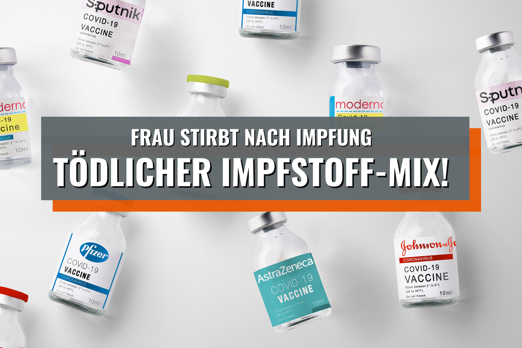 Frau stirbt nach Impfstoff-Mix
