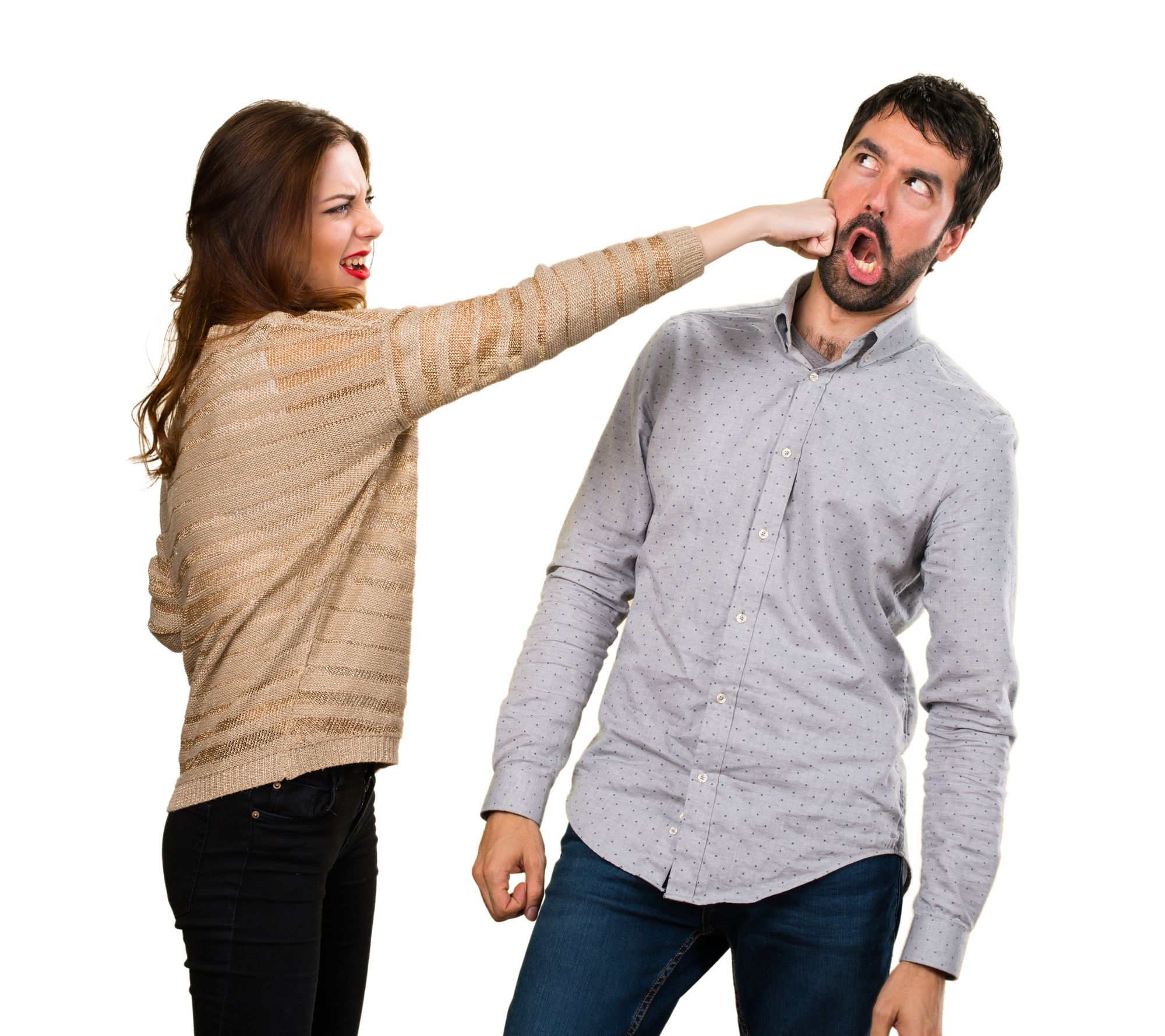 Frau tritt, schlägt und würgt Mann in Magdeburg – Zeugen gesucht!