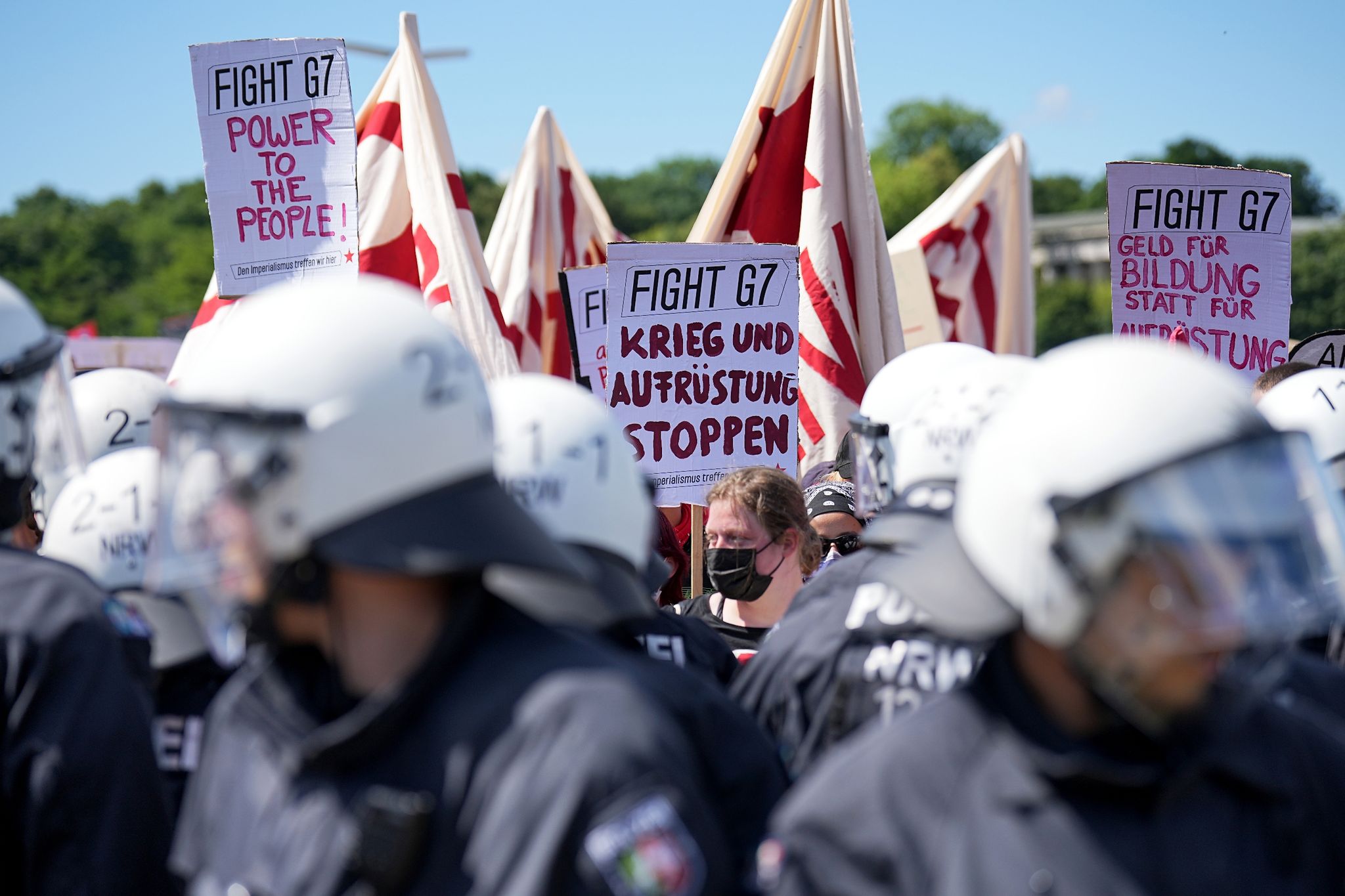 G7-Demonstranten wollen Protest nach Garmisch tragen