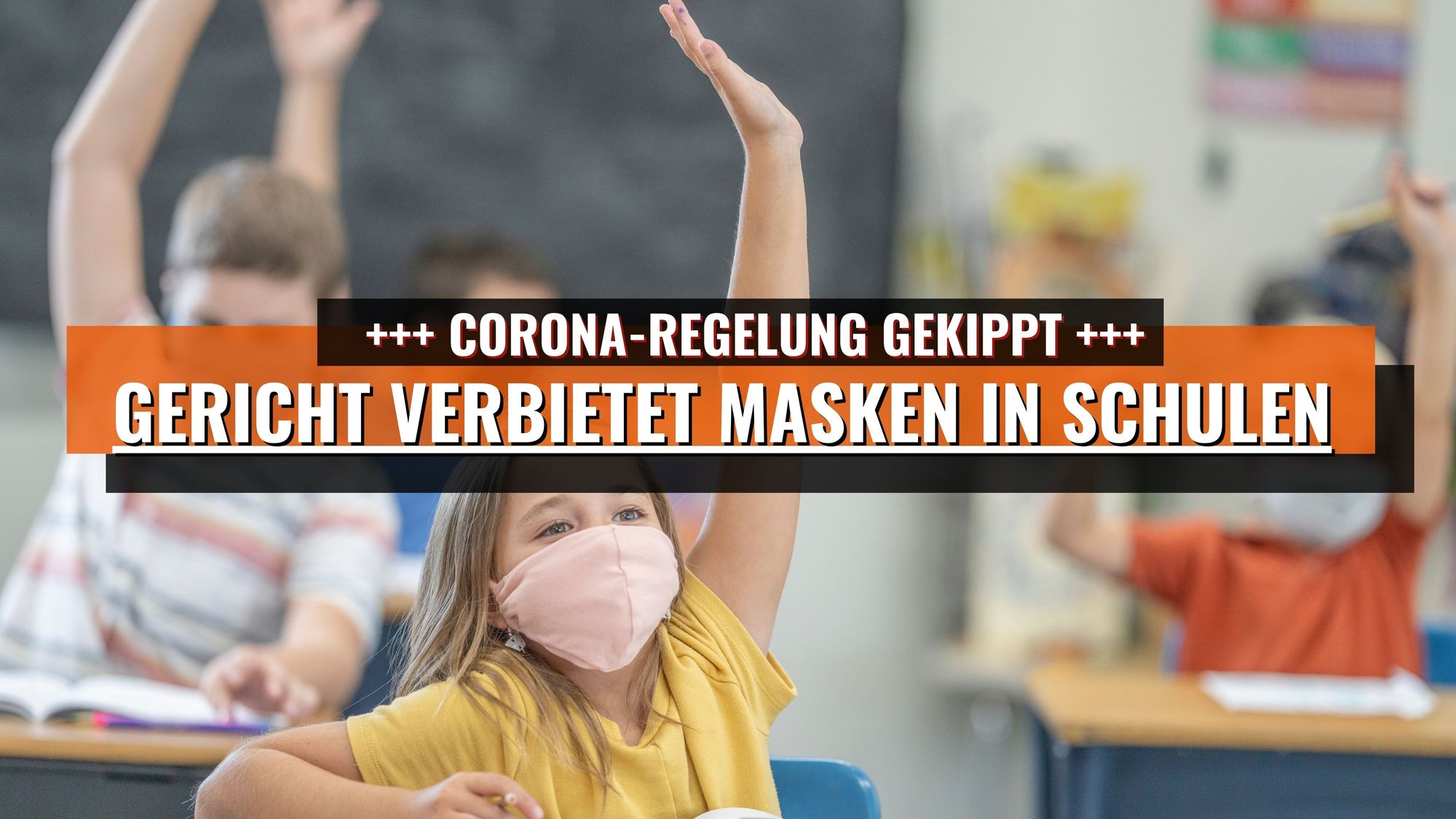 Gericht verbietet Masken in Schulen