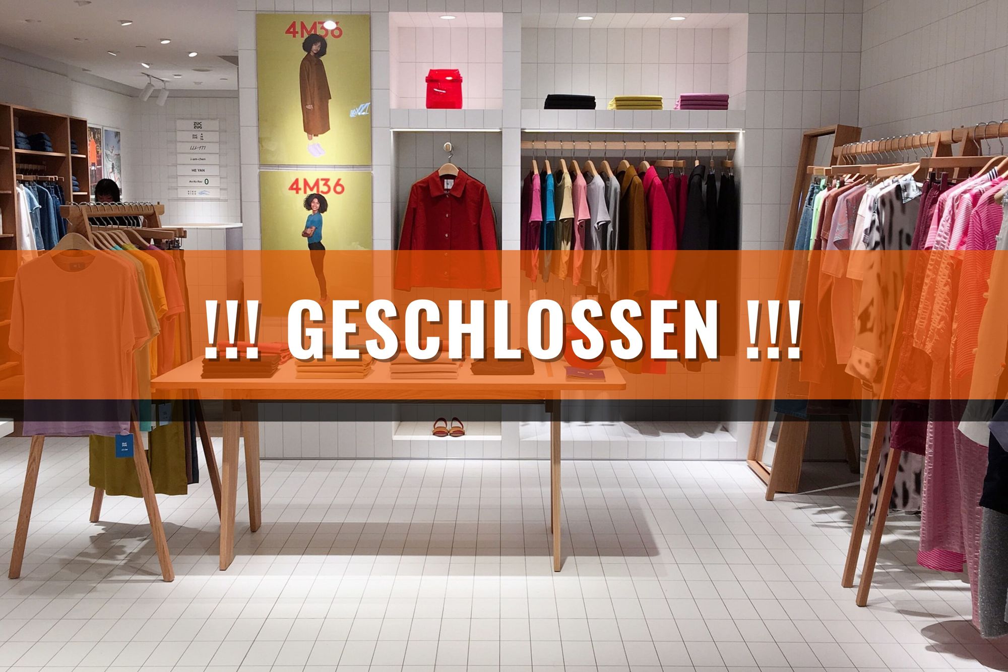 Geschäfte schließen wieder