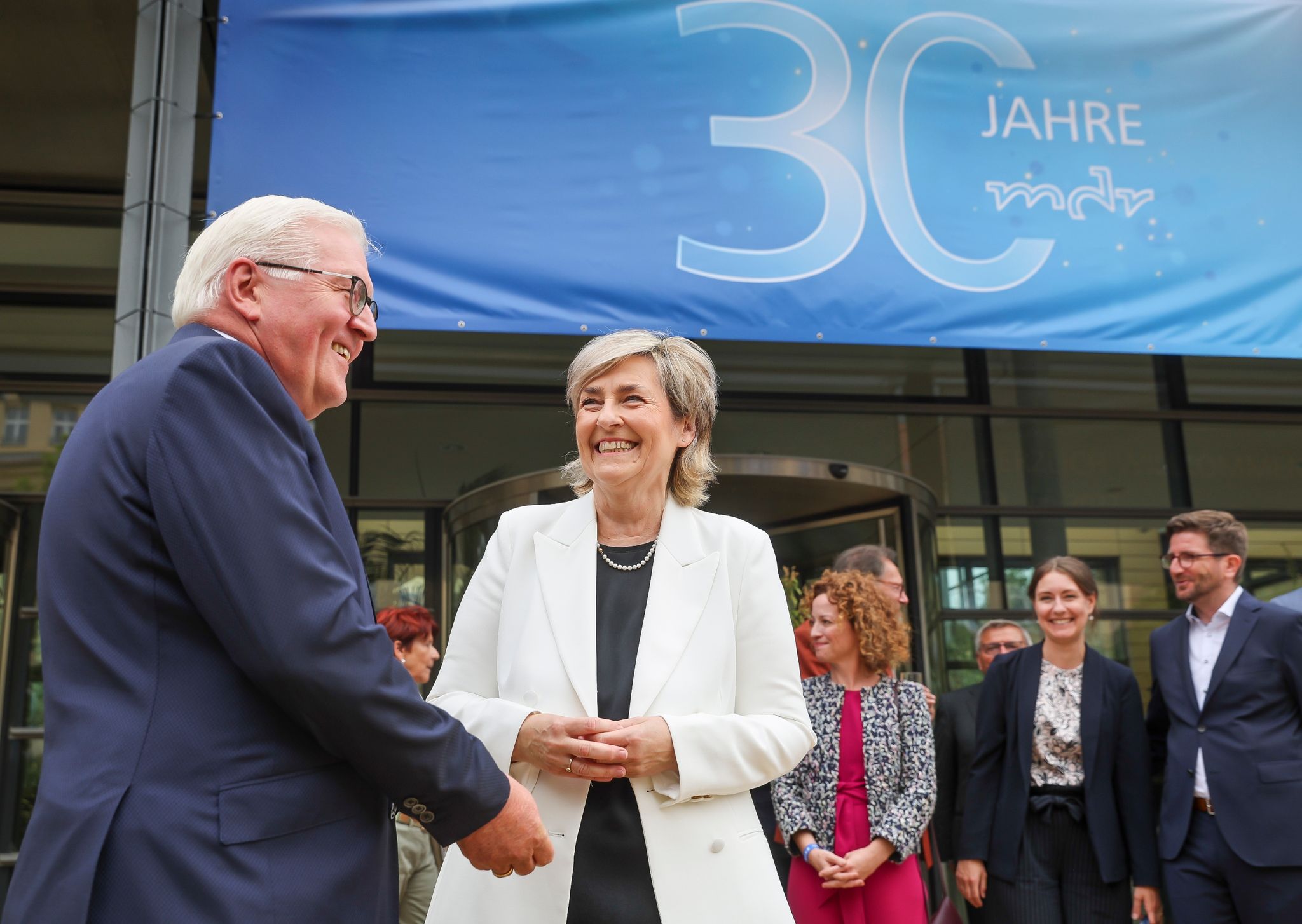 Steinmeier: Brauchen starke öffentlich-rechtliche Sender