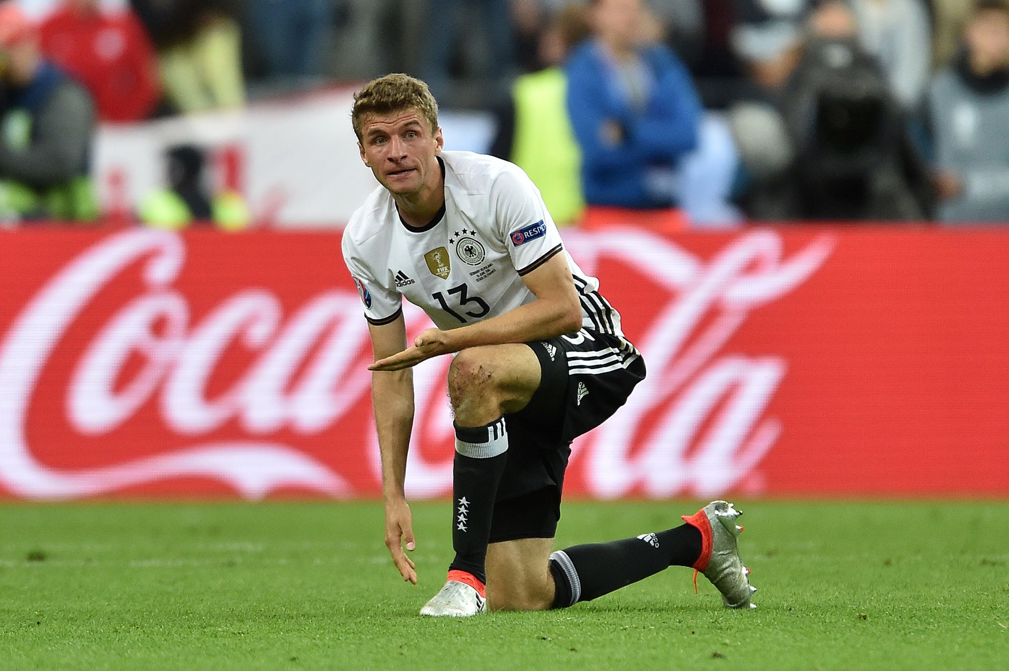 Kurz vor dem Finale- Thomas Müller hat Corona!