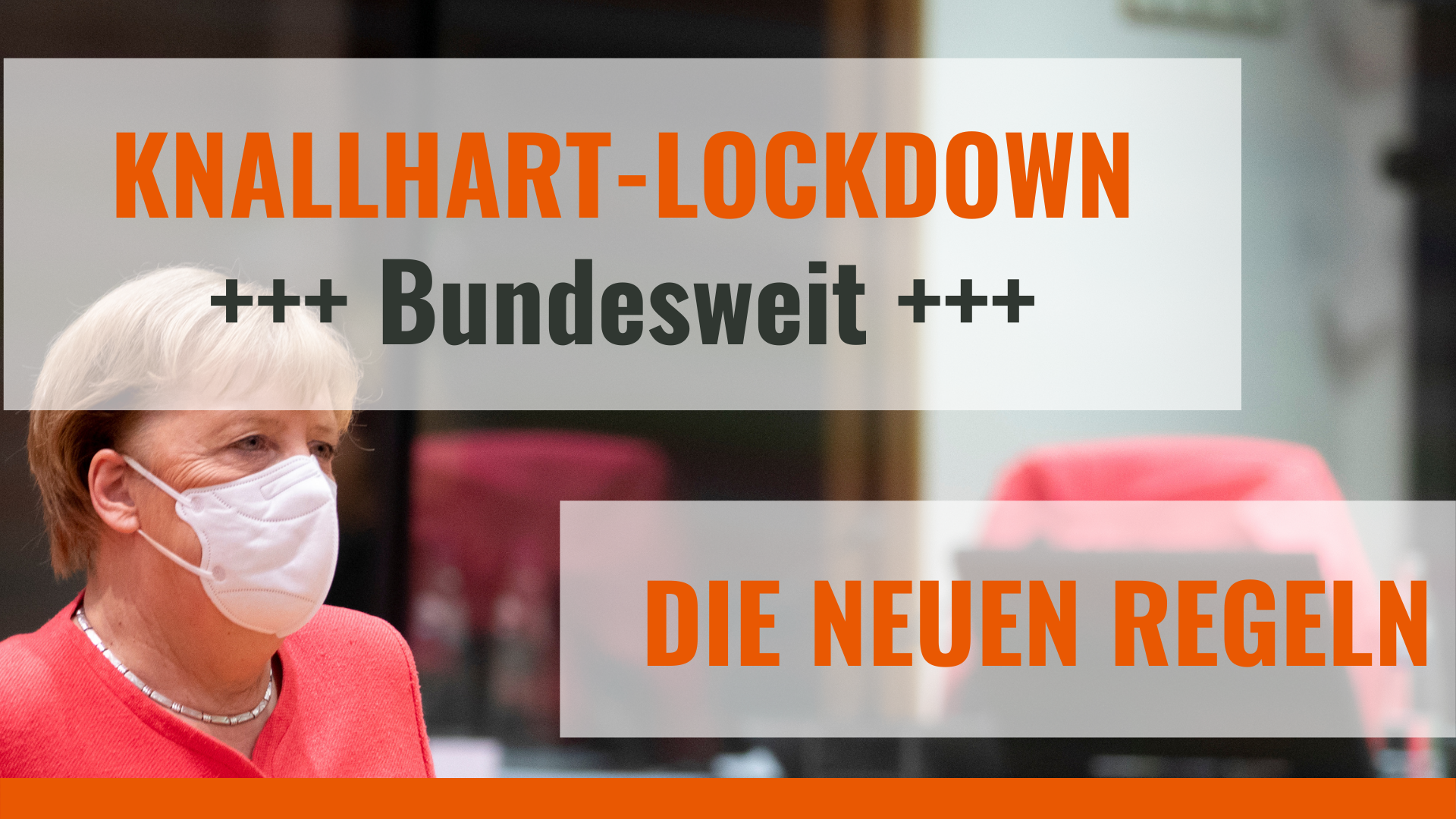 +++ Live-Ticker: Bundesweiter harter Lockdown ab Mittwoch +++