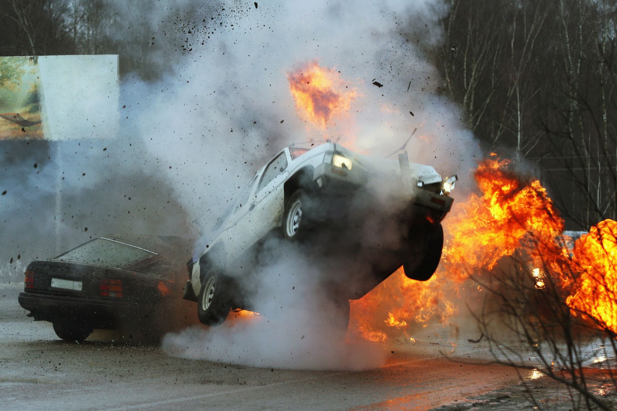 Massen-Unfall auf Autobahn – viele Opfer