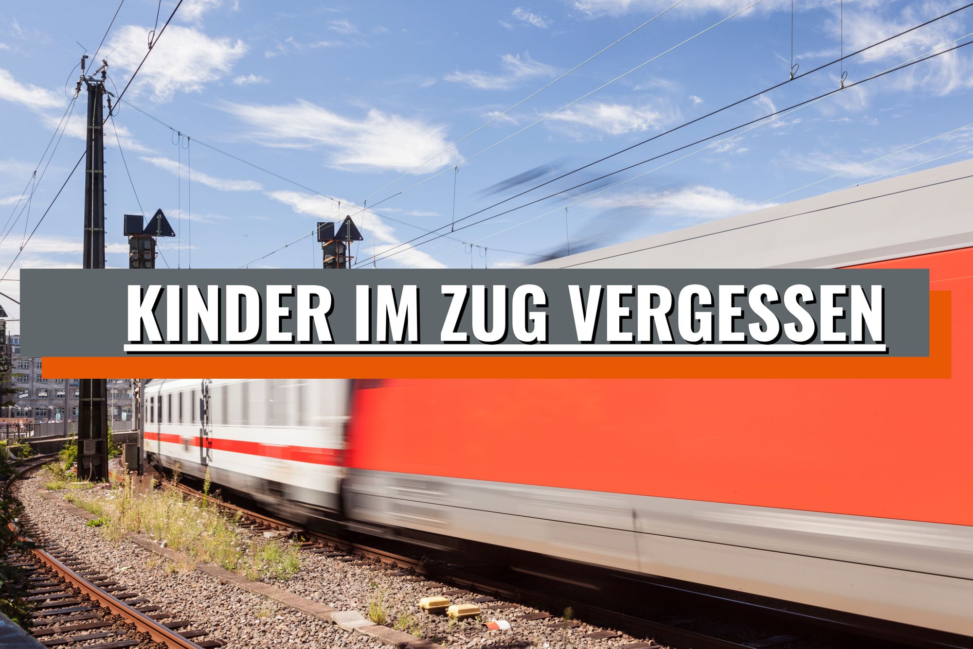 Mecklenburg-Vorpommern:  Kinder im Zug vergessen