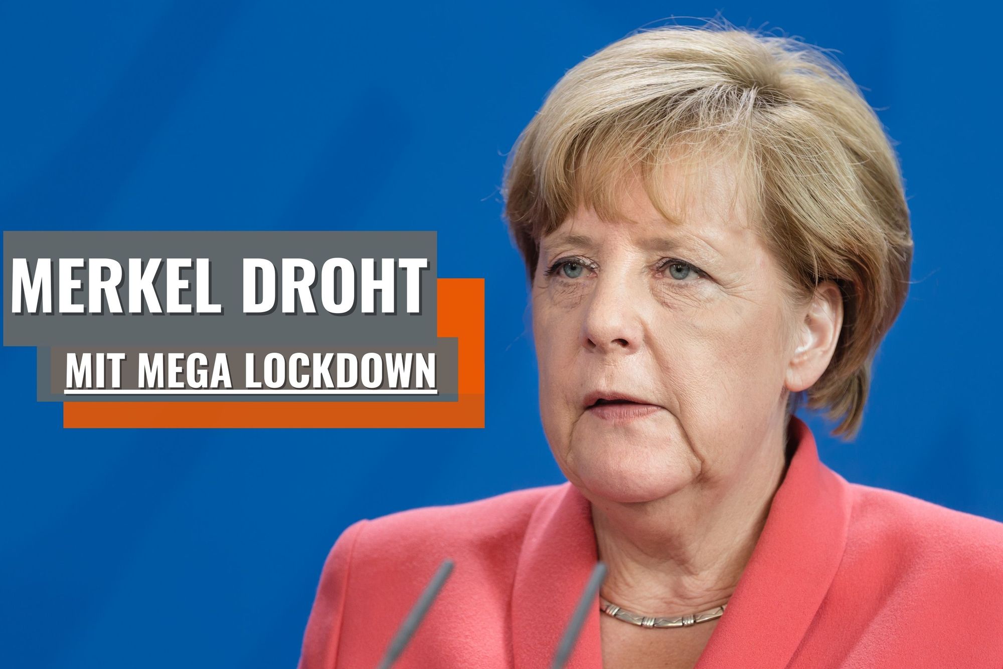 Merkel droht mit Mega-Lockdown!