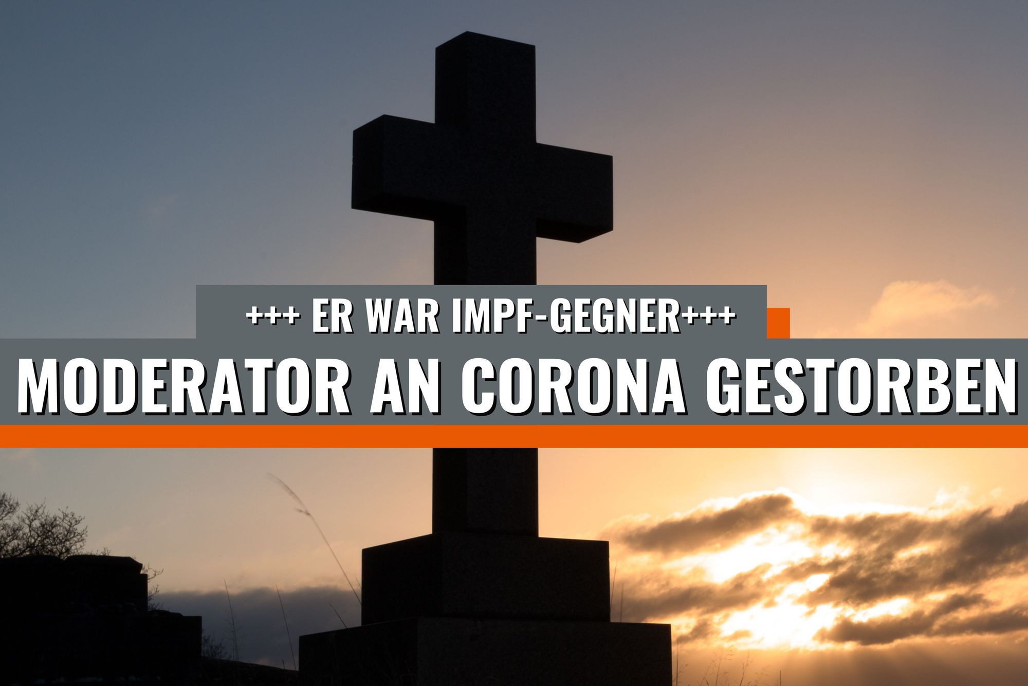 Moderator an Corona gestorben