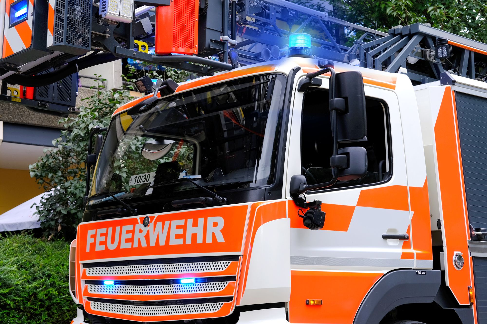 NRW: Reiz-Gas-Alarm in Klinik