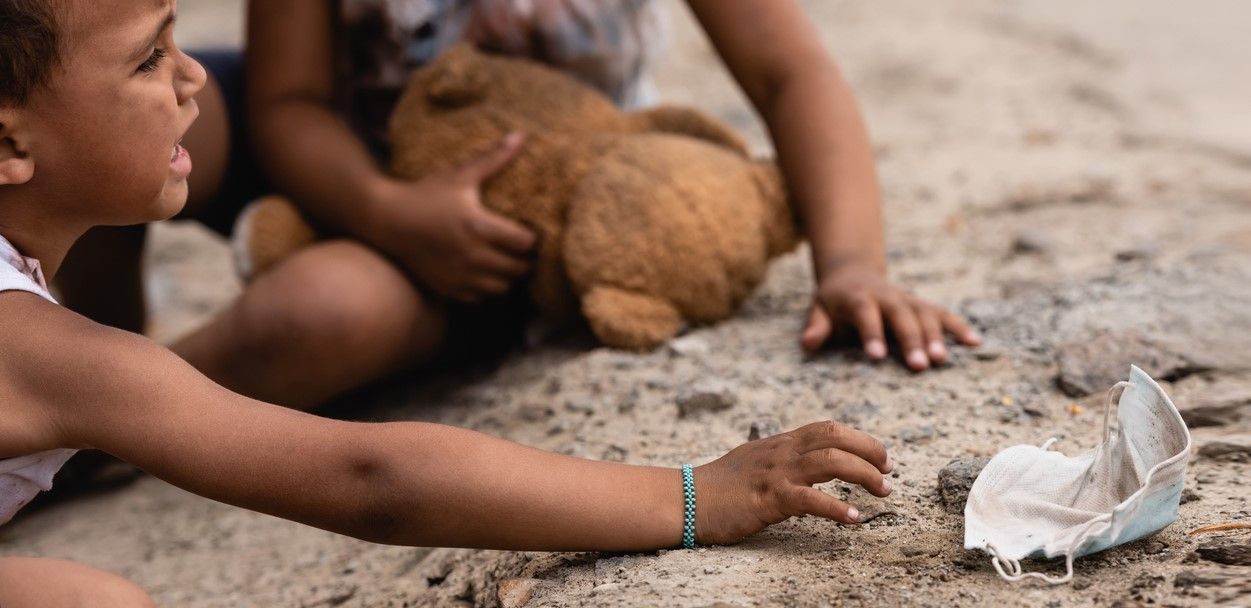 Pandemie verschärft Armut, Gewalt, Kriege & den Missbrauch von Kindern