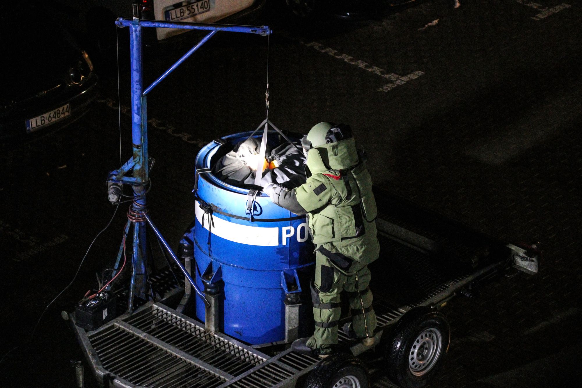 Planten sie einen Anschlag? Polizei hebt Sprengstoff-Wohnung in Berlin aus