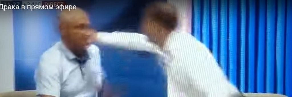 Politiker prügeln sich live im TV