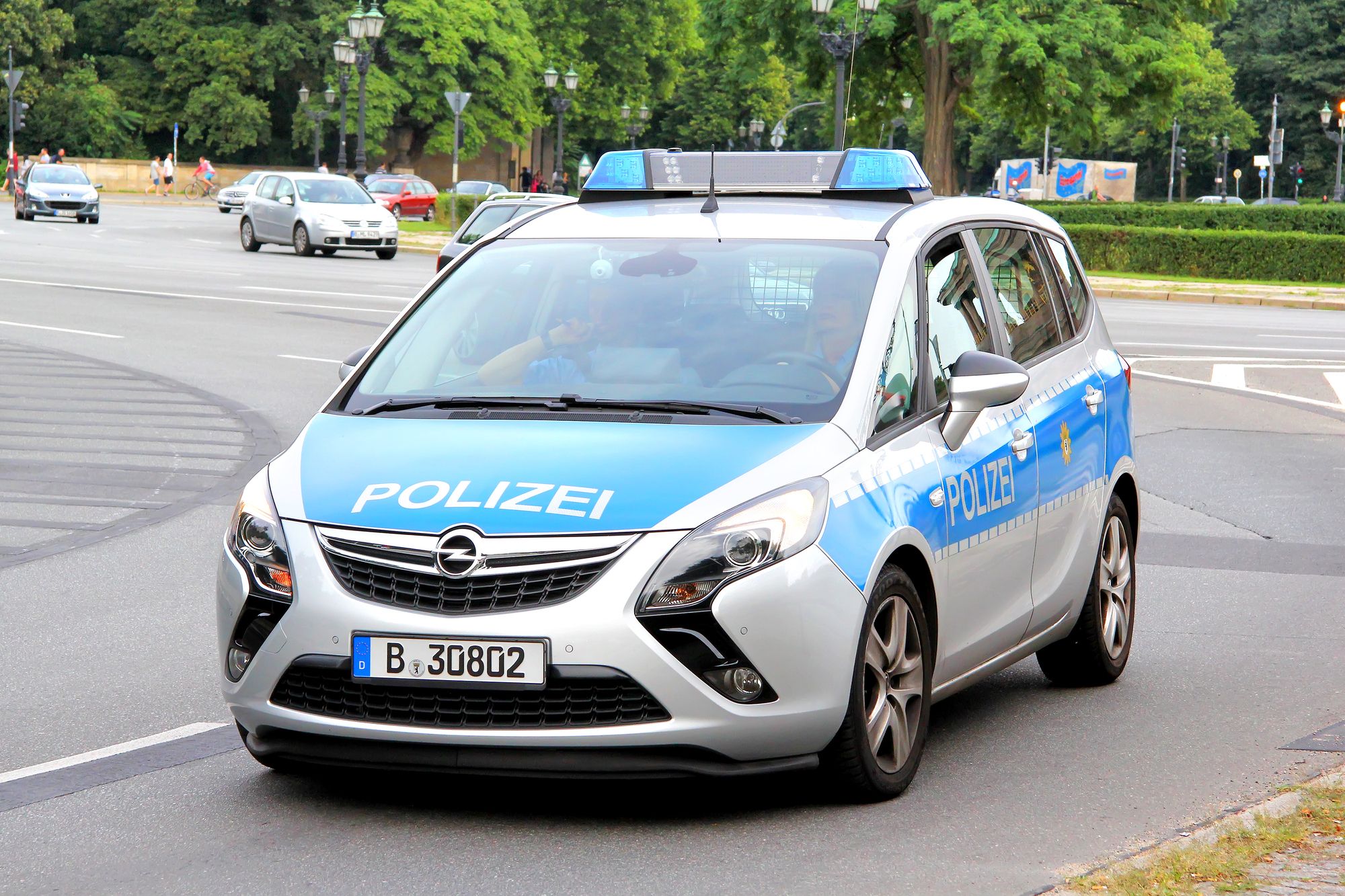 Polizist in Berlin verspottet und beim Sterben zugeschaut