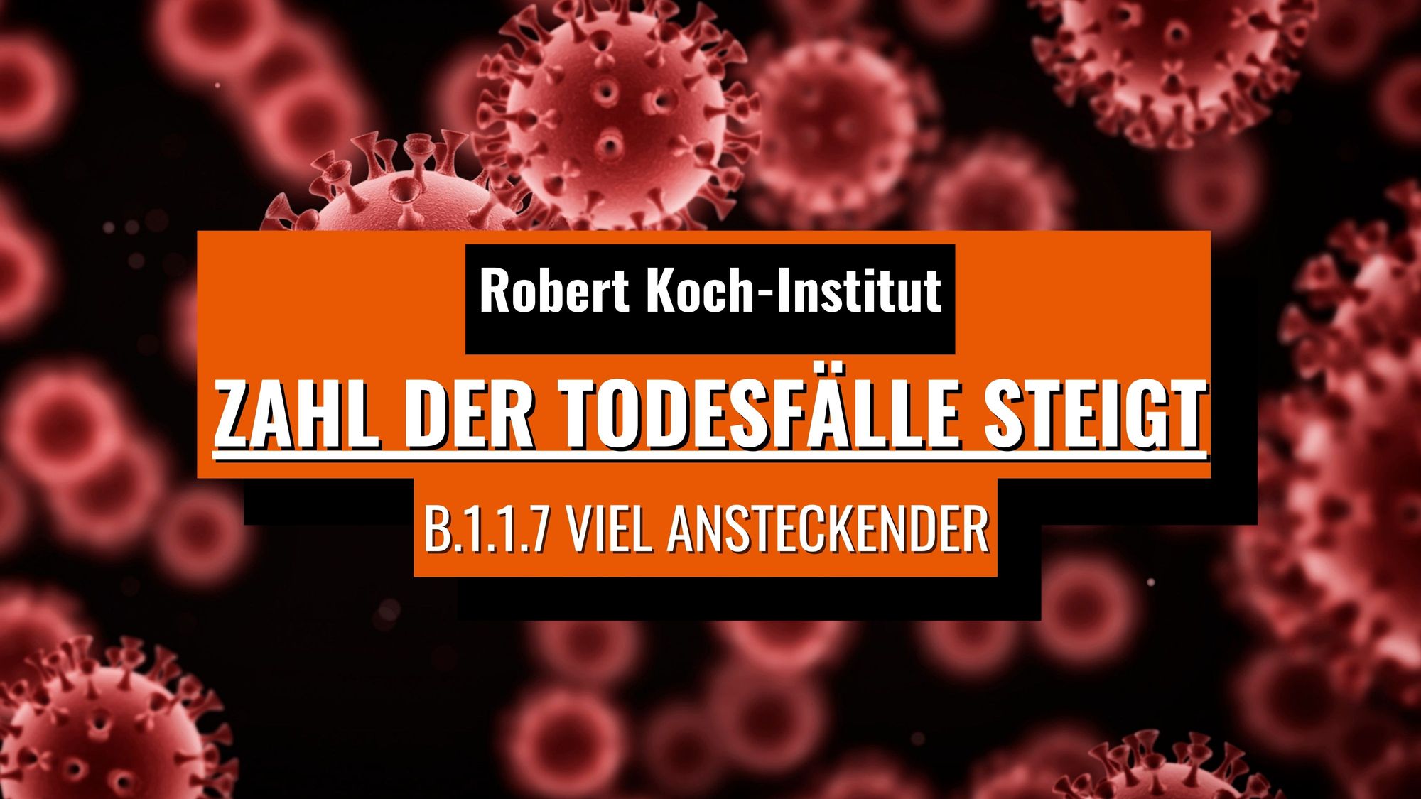 RKI: Zahl der Todesfälle steigt