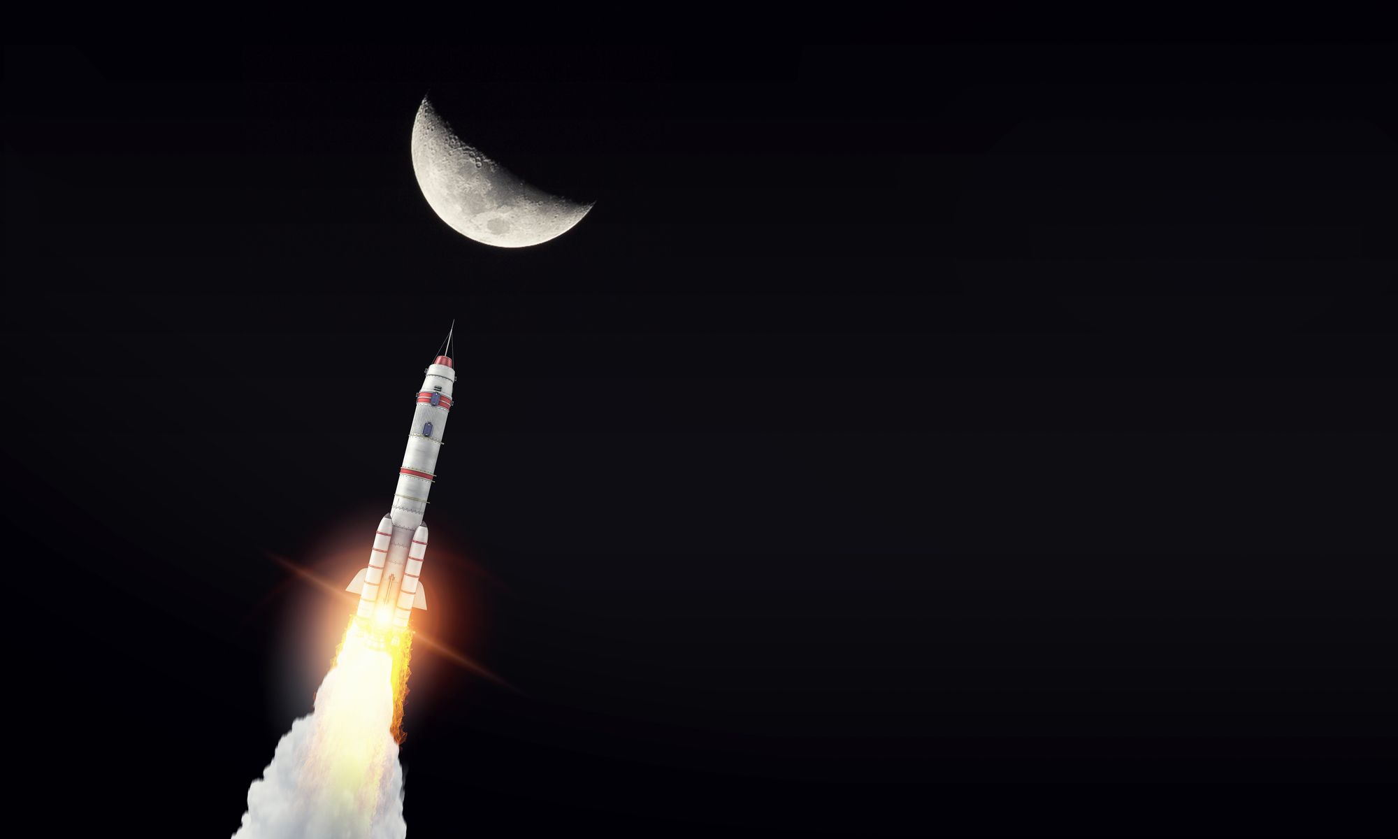 Rakete stürzt auf den Mond – Elon Musk unter Vedacht
