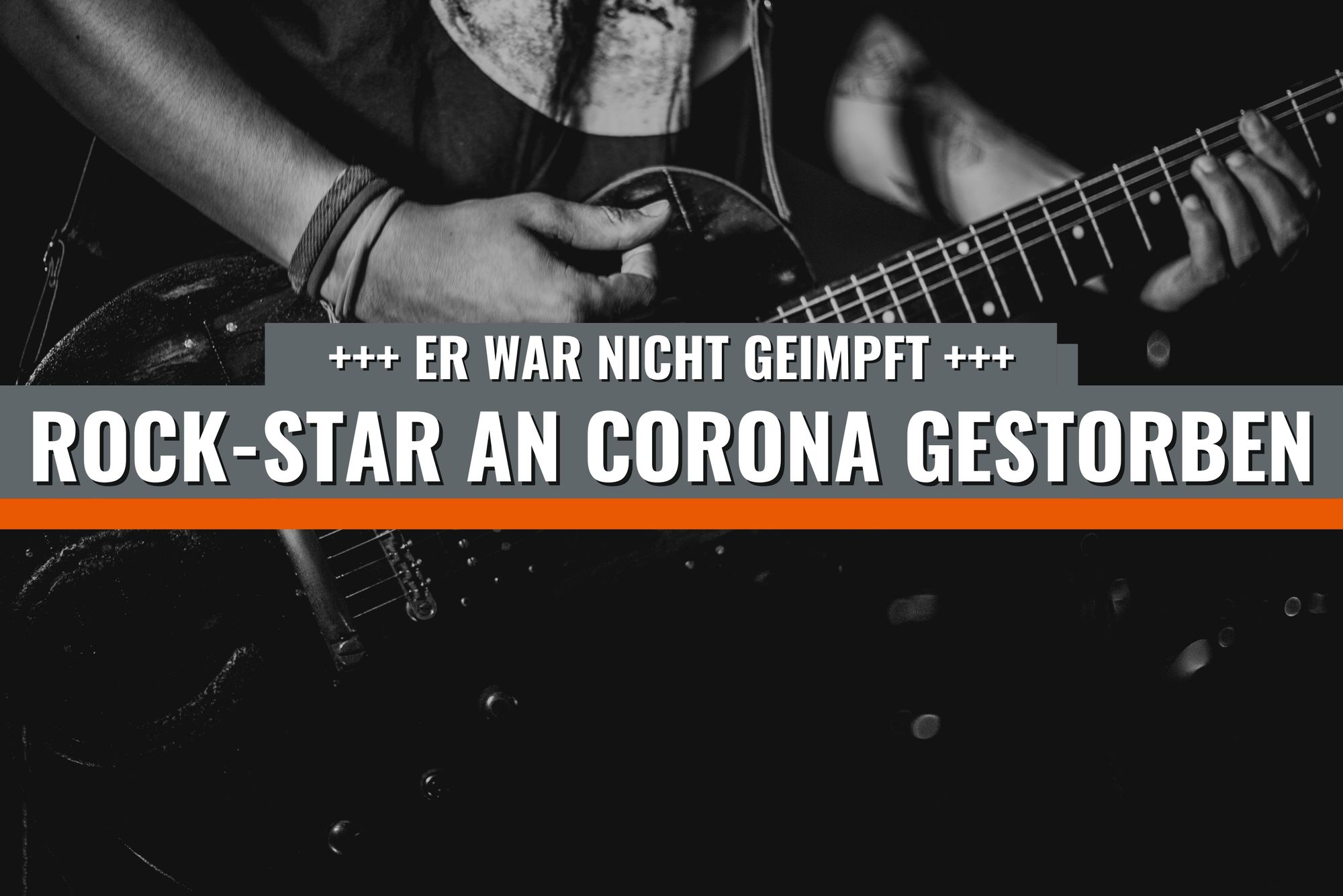 Rock-Star an Corona gestorben – er war ungeimpft
