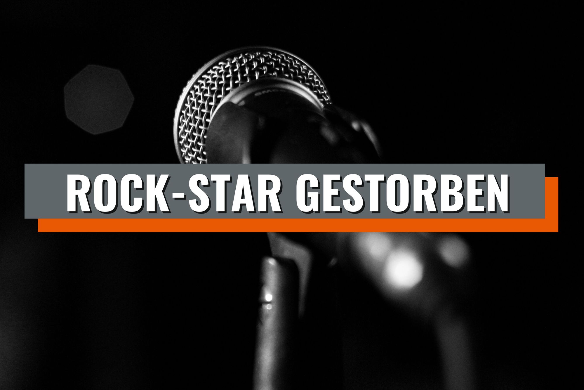 Rock-Star plötzlich tot – wenige Tage nach letztem Auftritt