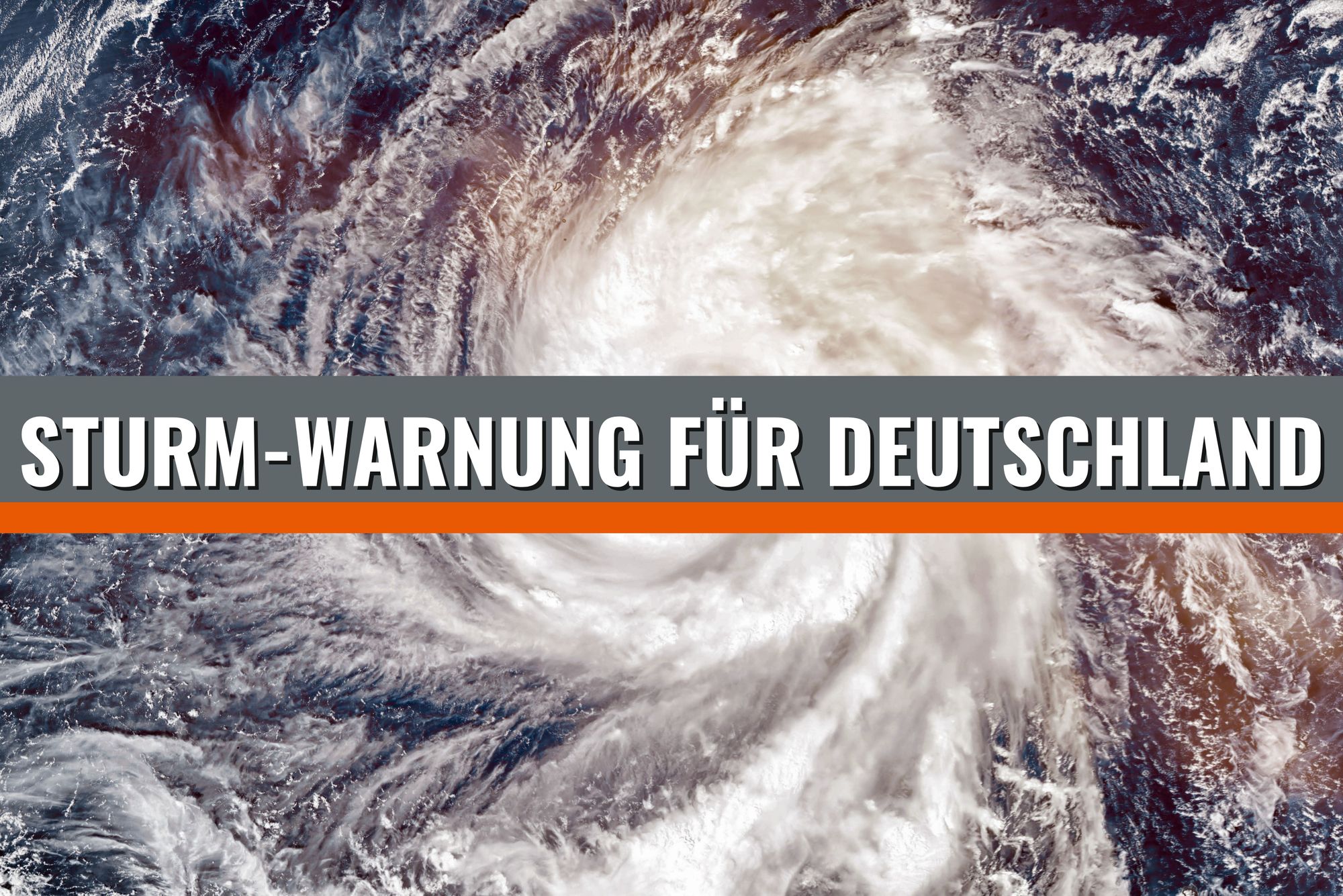 Sturm-Warnung für Deutschland