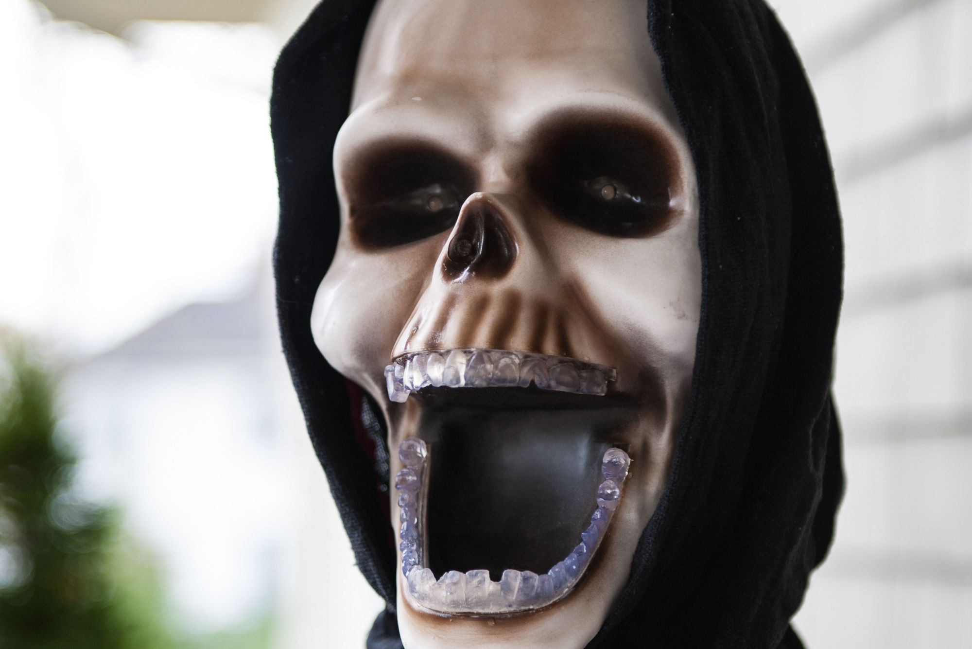 Taxifahrer beraubt – Täter trug Skelett-Kostüm