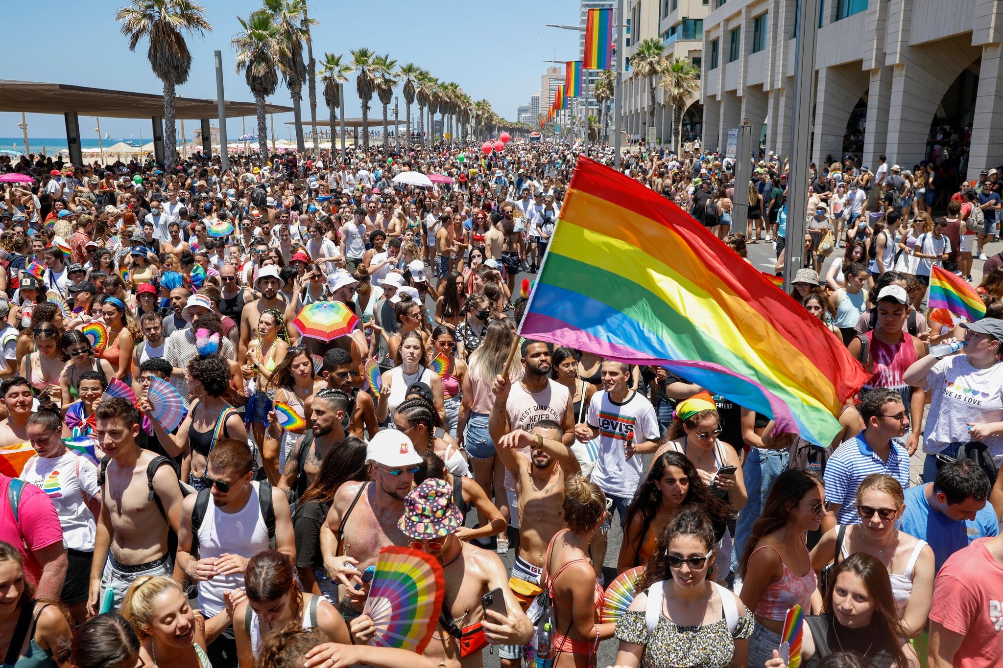 Rund 170.000 feiern bei Gay-Pride-Parade in Tel Aviv