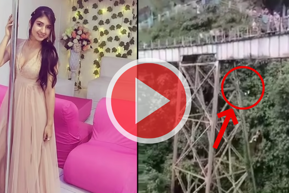 Video: Frau springt ohne Bungee-Seil von 50-Meter-Brücke – tot