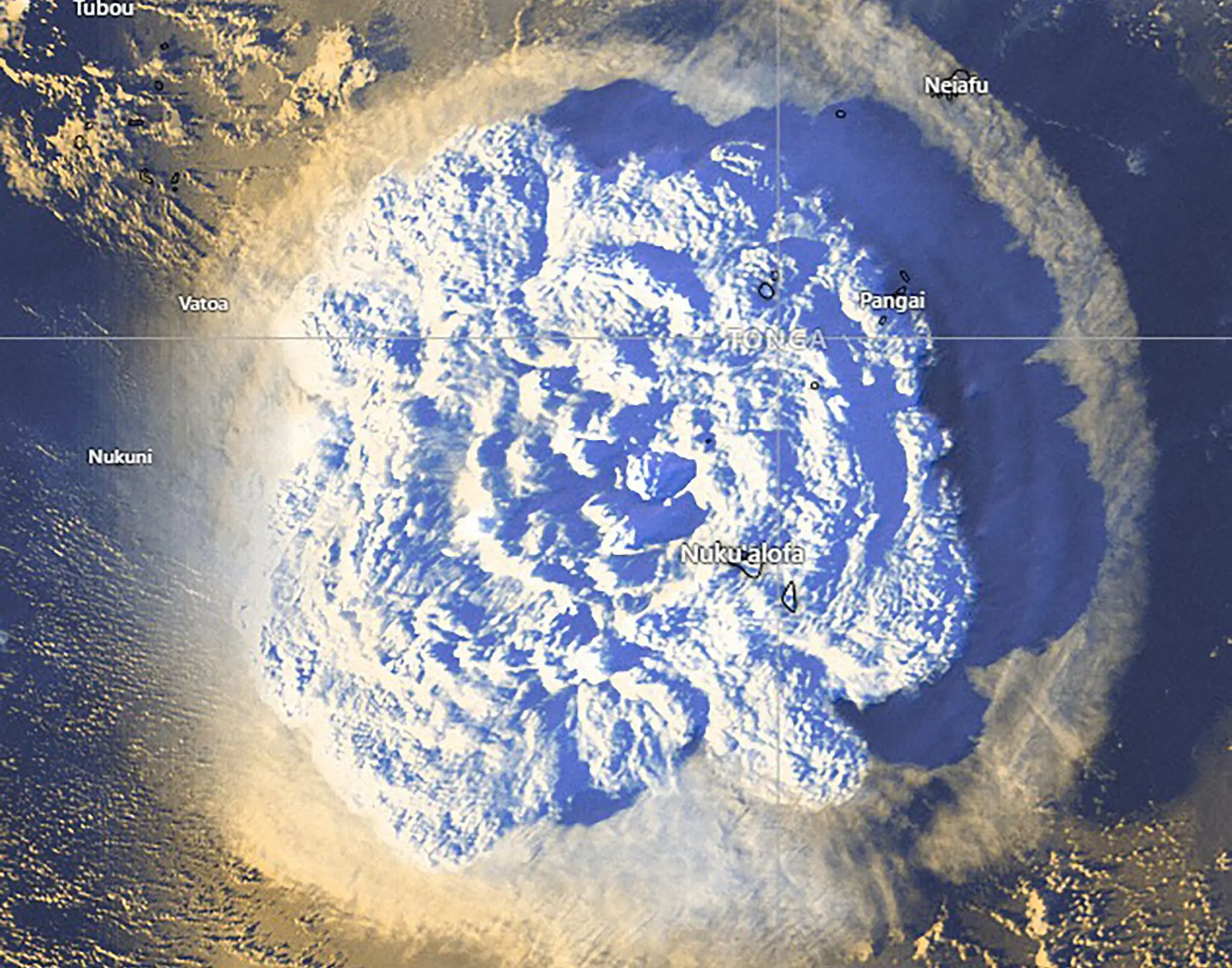 Vulkanausbruch löst Tsunami aus
