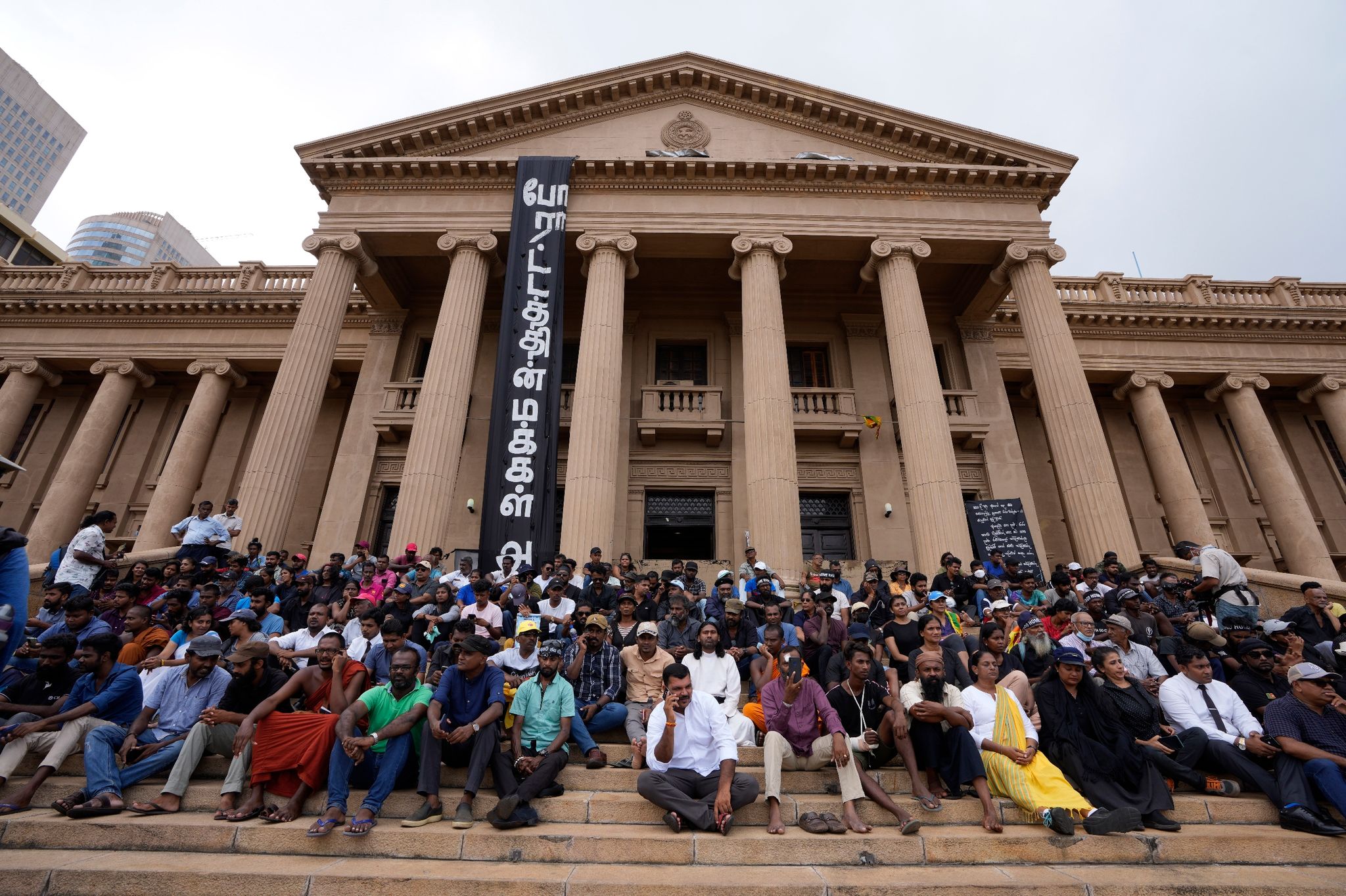 Sri Lanka: Protest auch gegen neuen Staatschef angekündigt