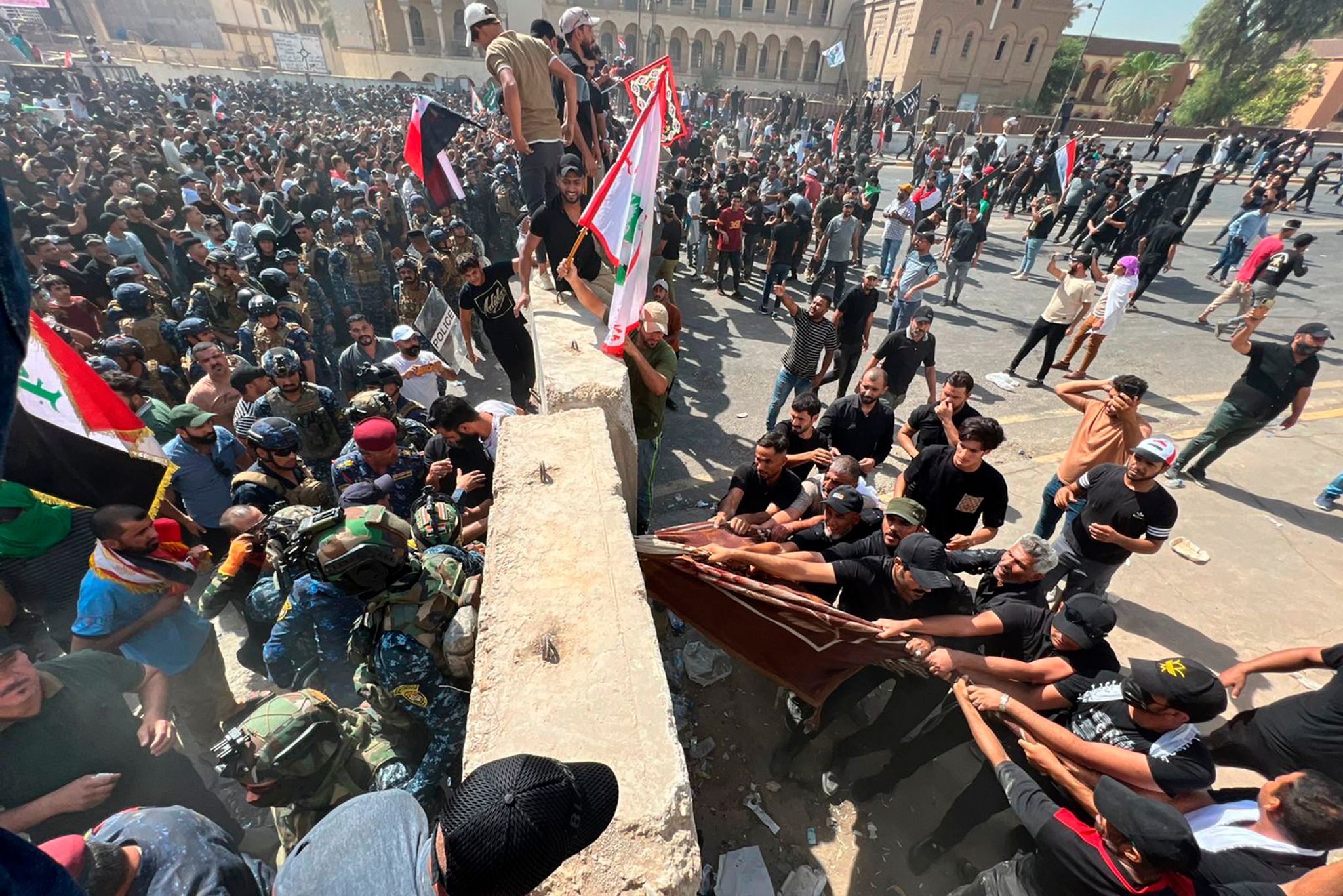 Machtkampf im Irak: Sitzstreik im Parlament