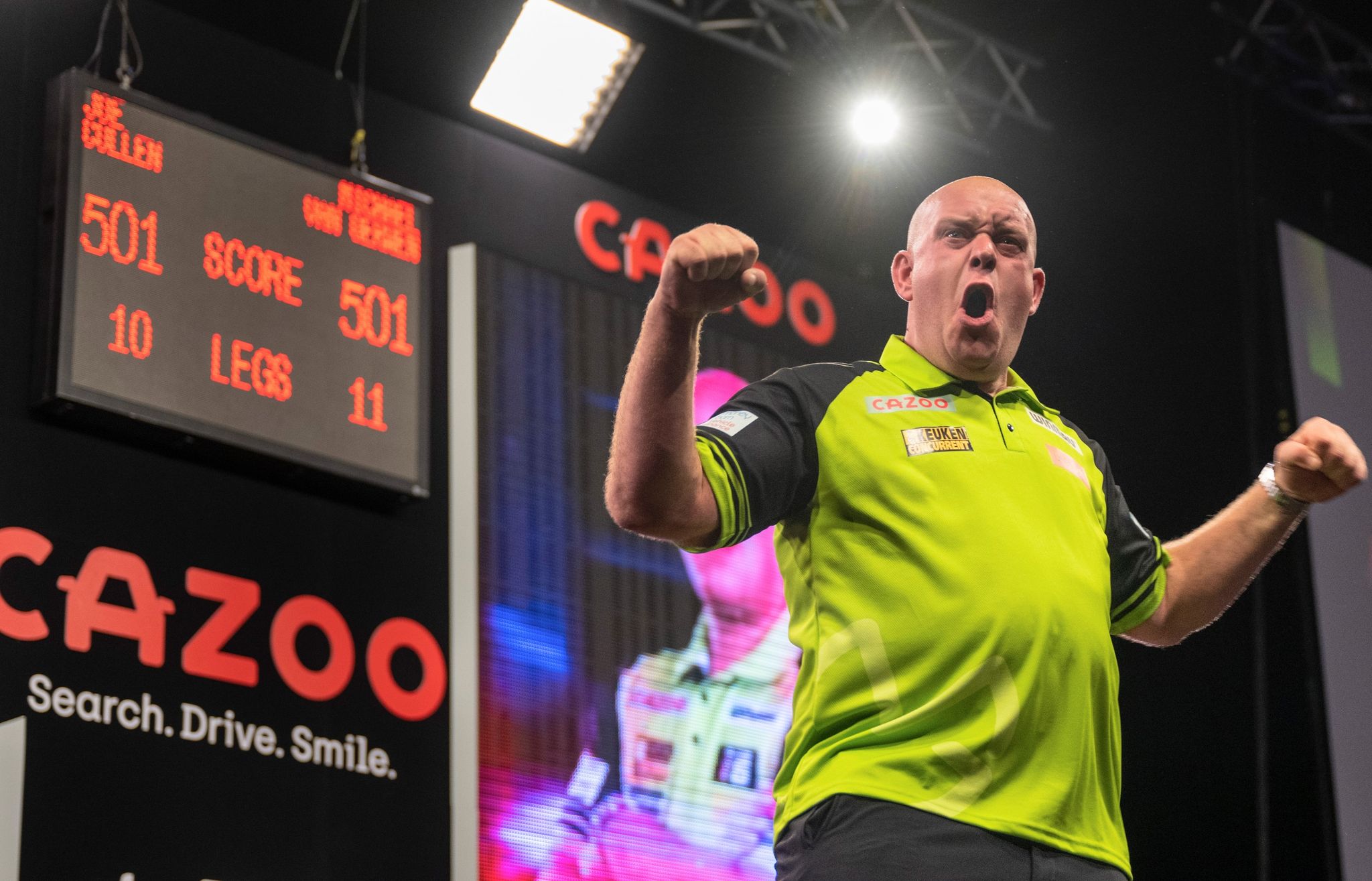 Triple der besonderen Art: Van Gerwens triumphiert