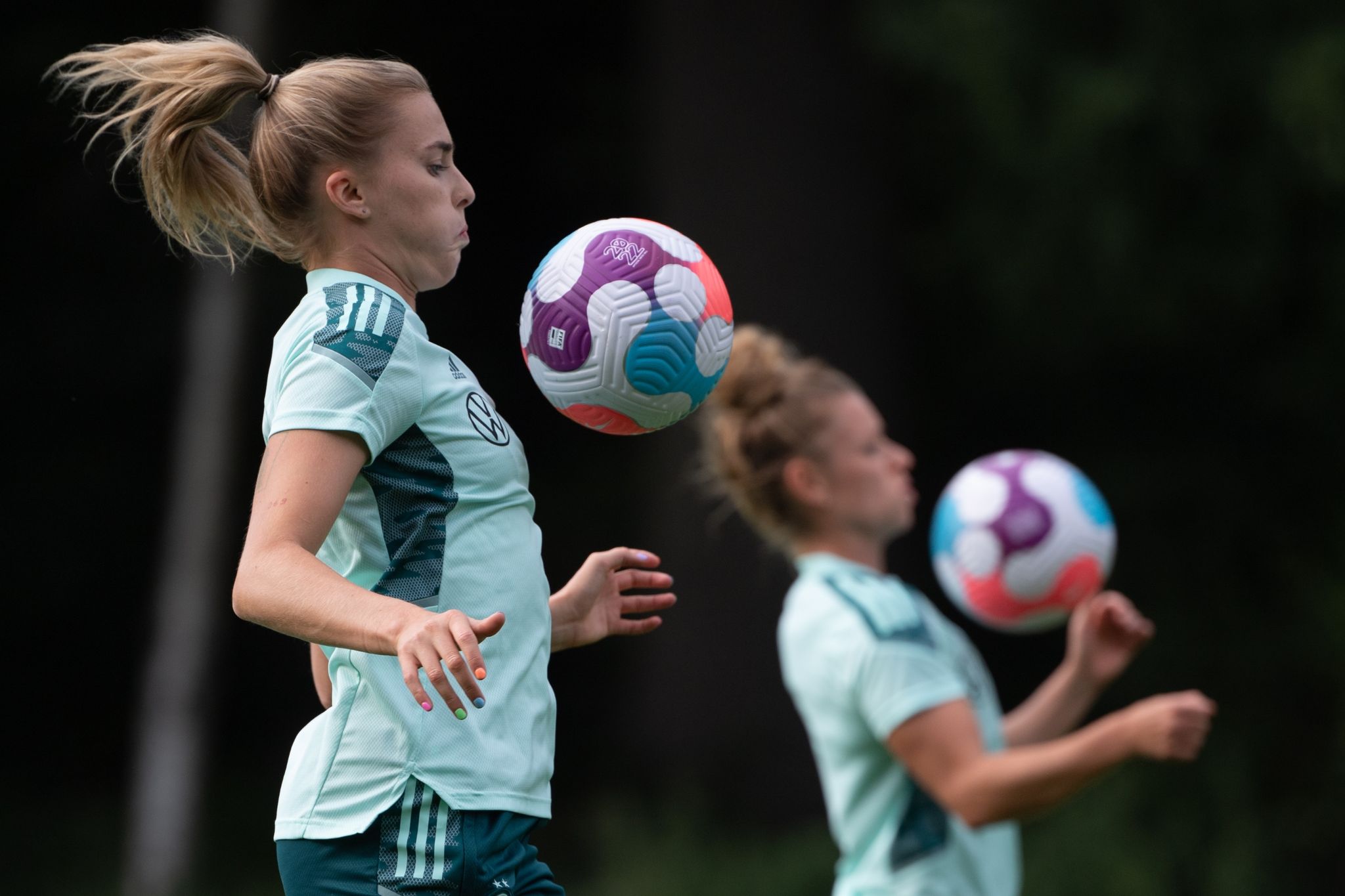 Zeugnis der DFB-Frauen: Popp, Oberdorf und Huth Spitze