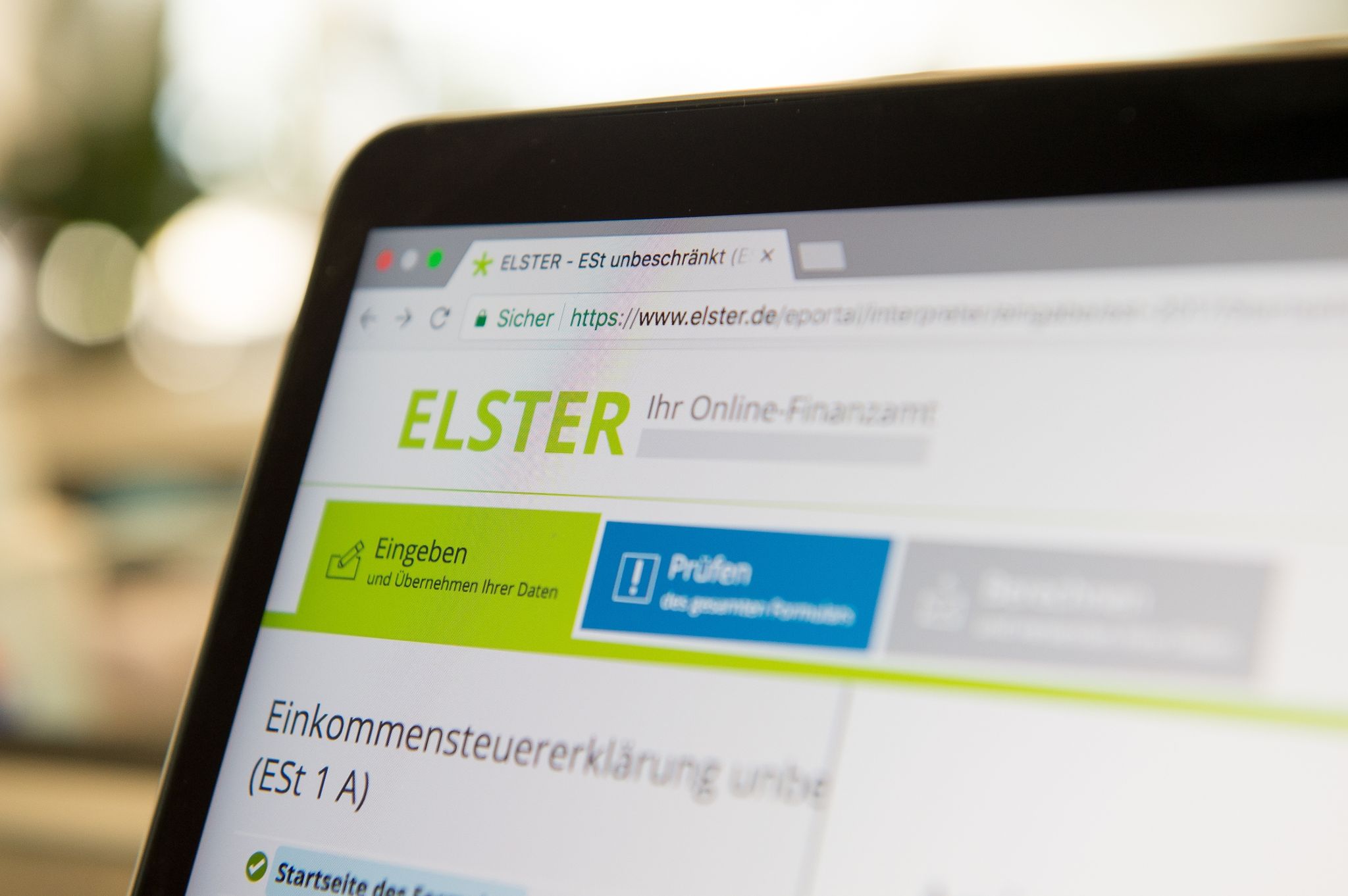 Plattform «Elster» wegen Problemen vorübergehend offline