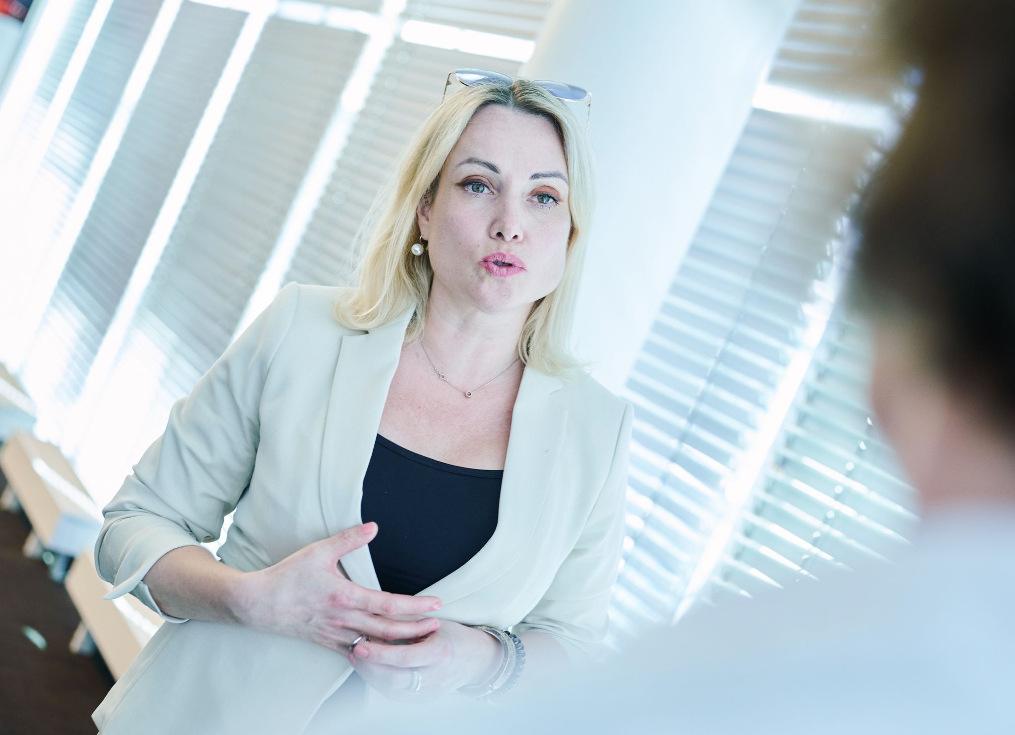 Russische Journalistin Owsjannikowa vorübergehend in Haft