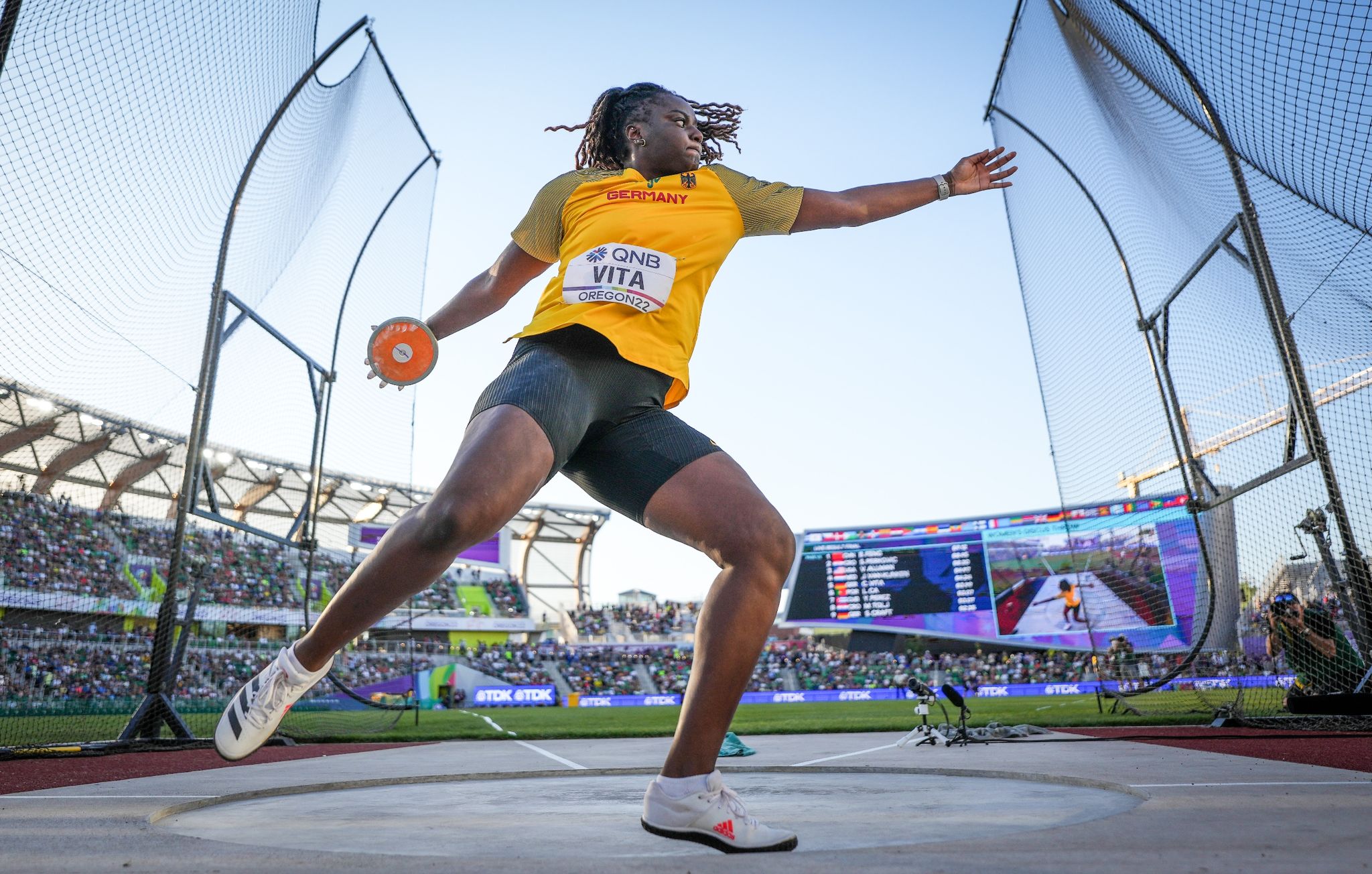 Das war die Nacht bei der Leichtathletik-WM