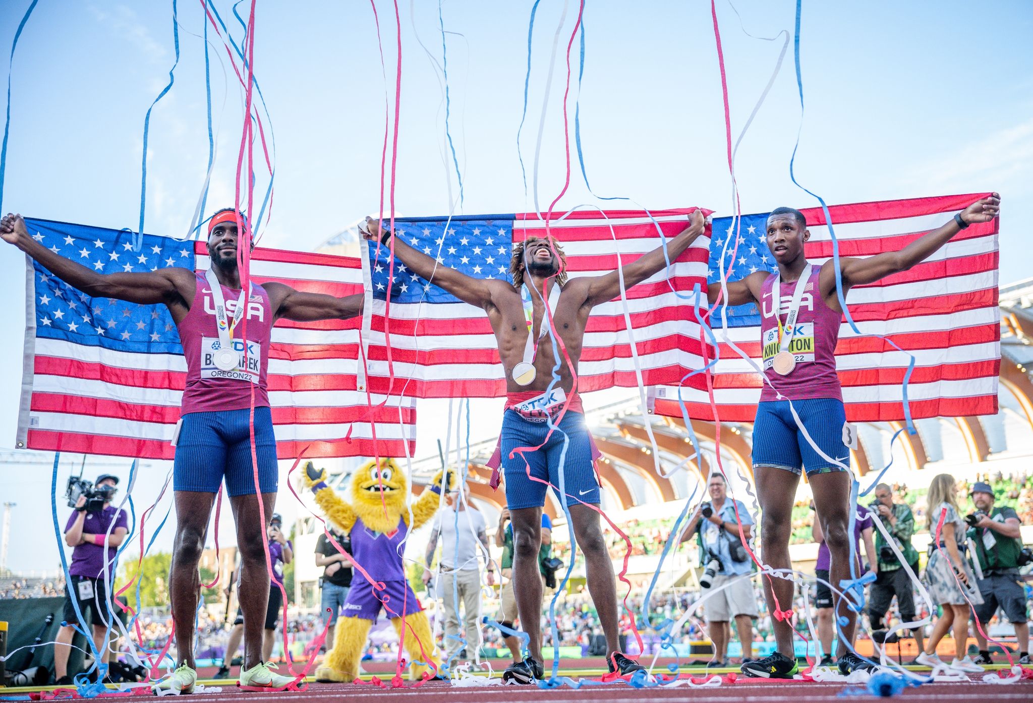 US-Athleten dominieren WM – das Land bekommt es nicht mit