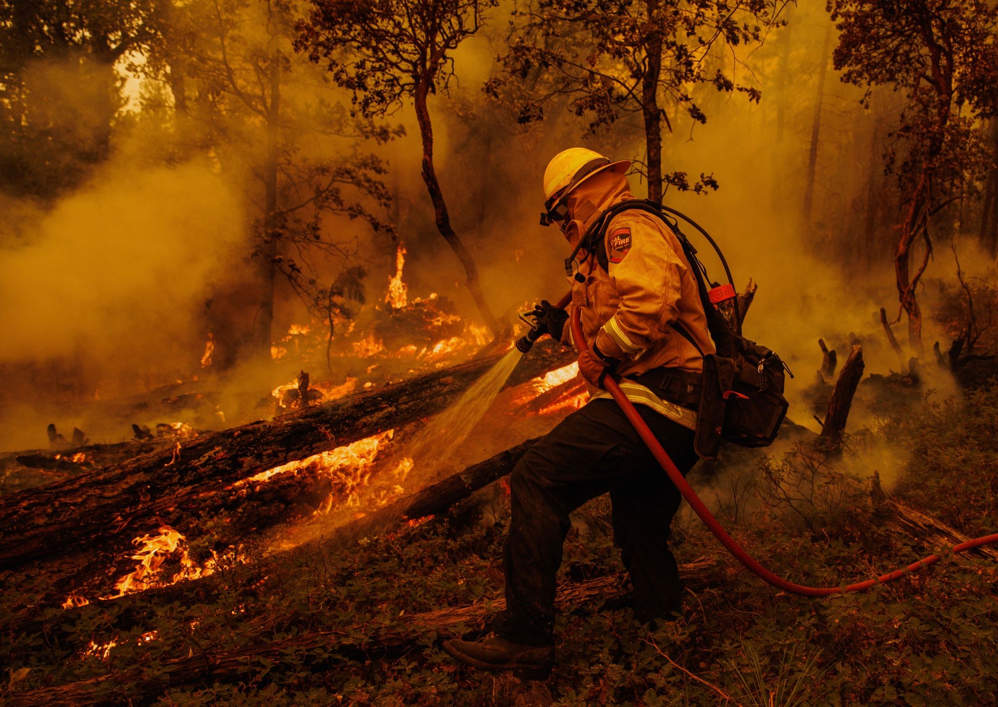 Fortschritte im Kampf gegen Waldbrand in Kalifornien