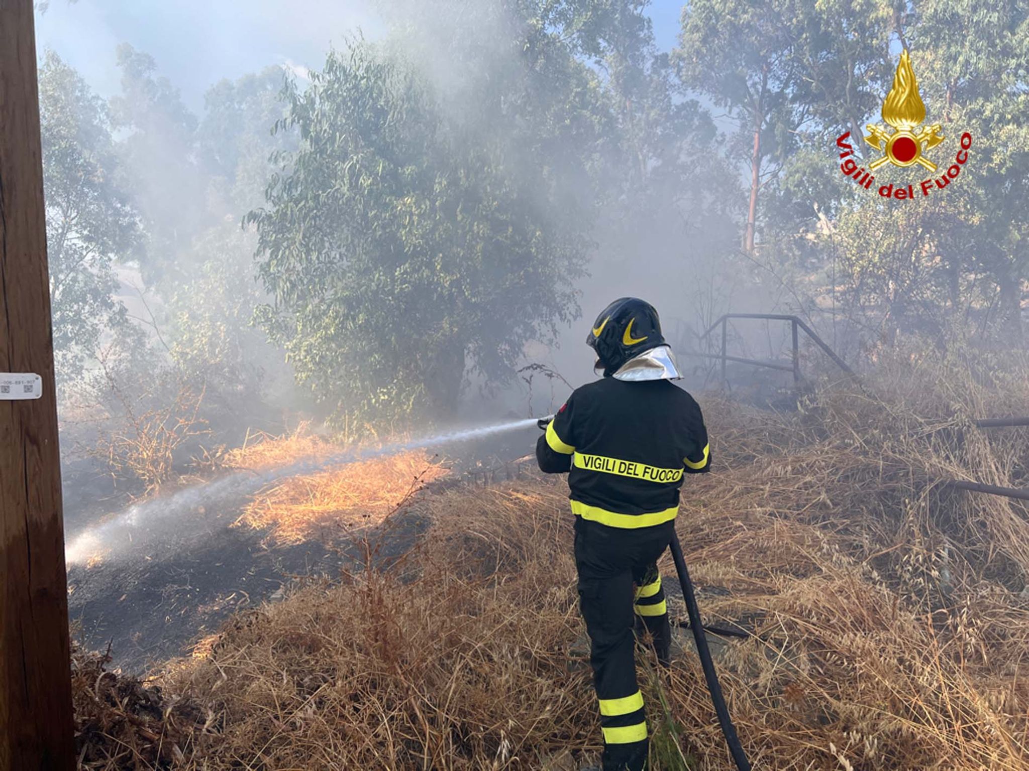 2022 schon mehr Waldbrandeinsätze in Italien als 2021