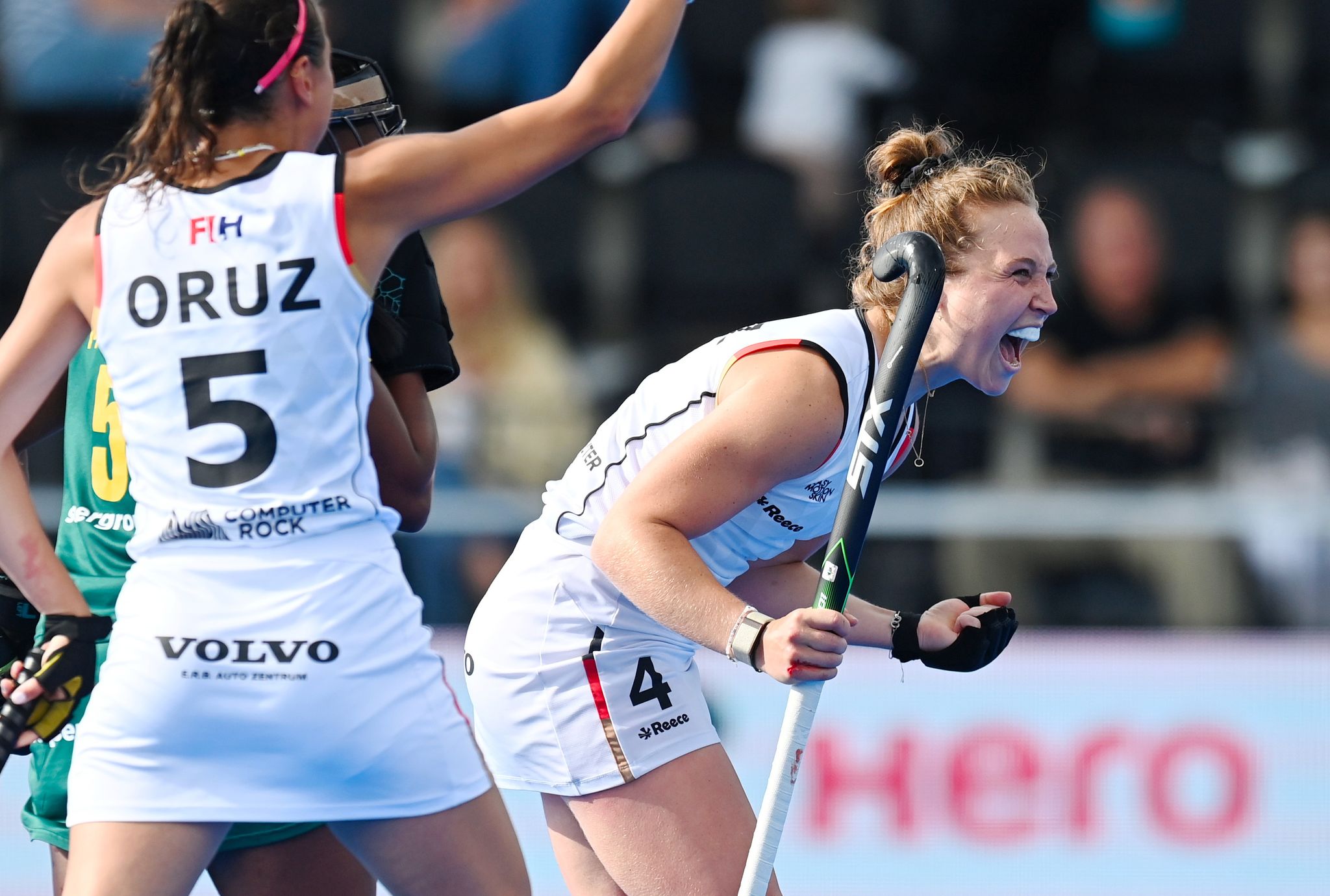 Deutsche Hockey-Damen mühen sich ins Viertelfinale