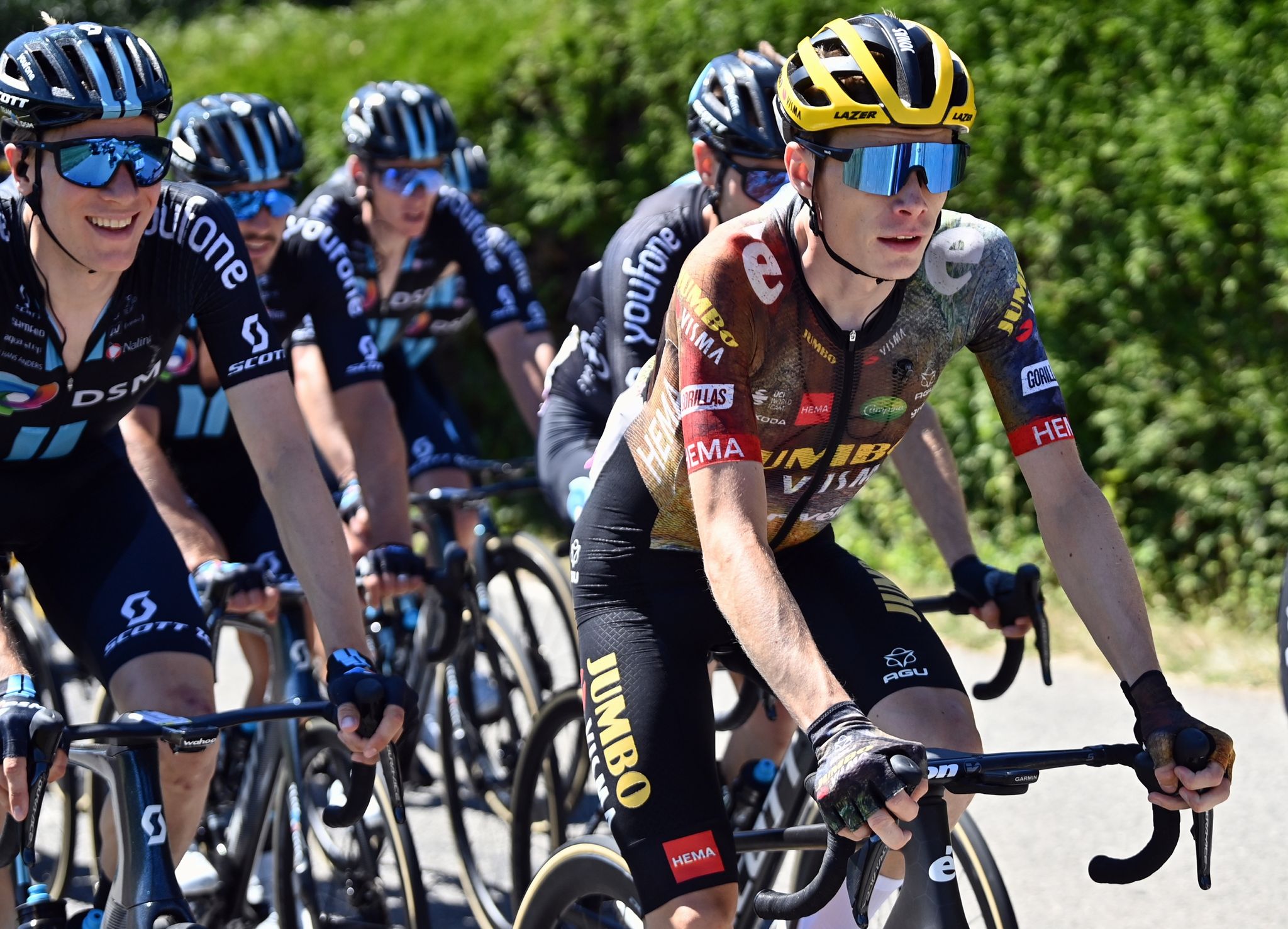 Vingegaard fährt Pogacar aus dem Gelben Trikot