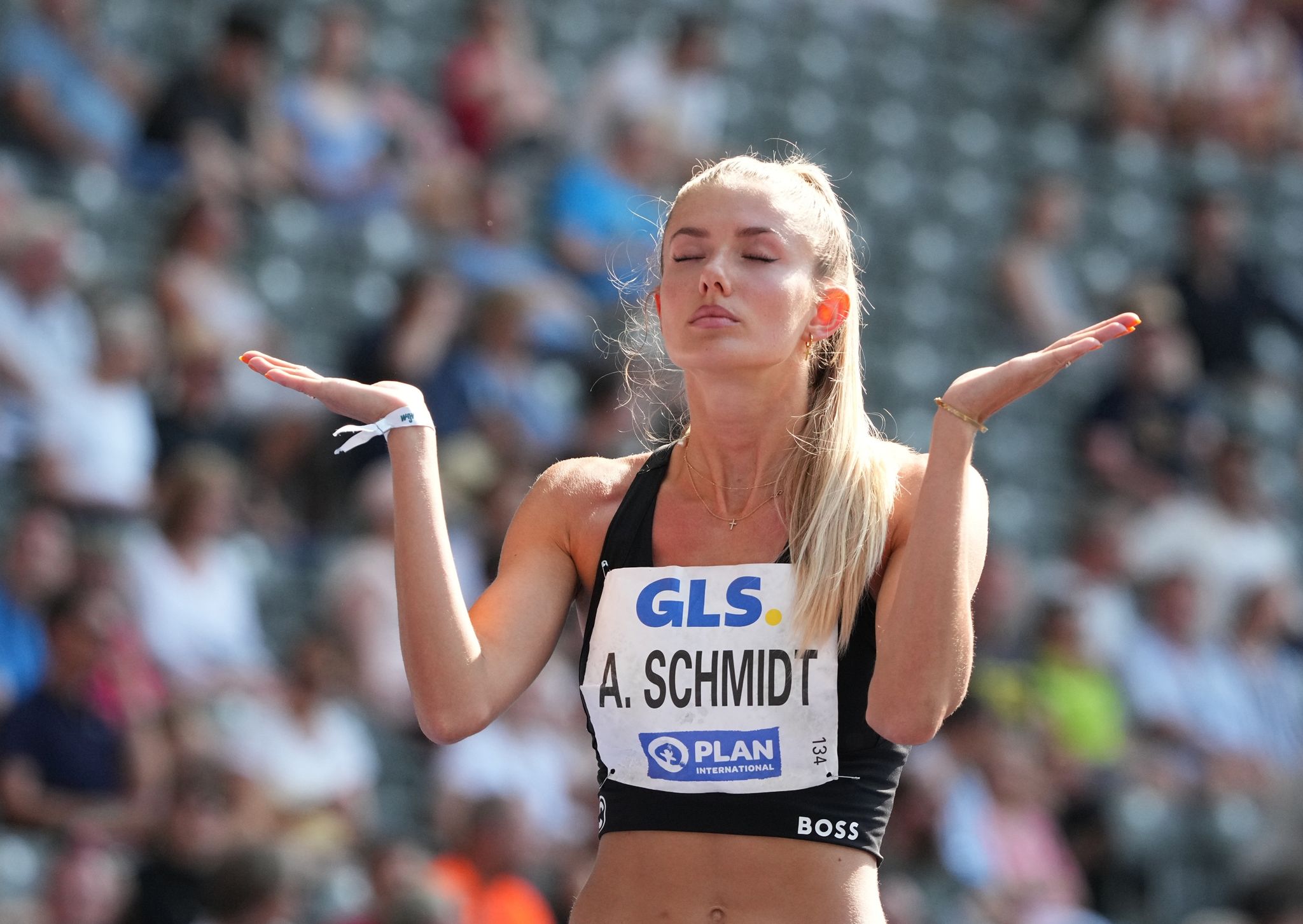 Läuferin Schmidt mit riesiger Fangemeinde: Auch Medienprofi