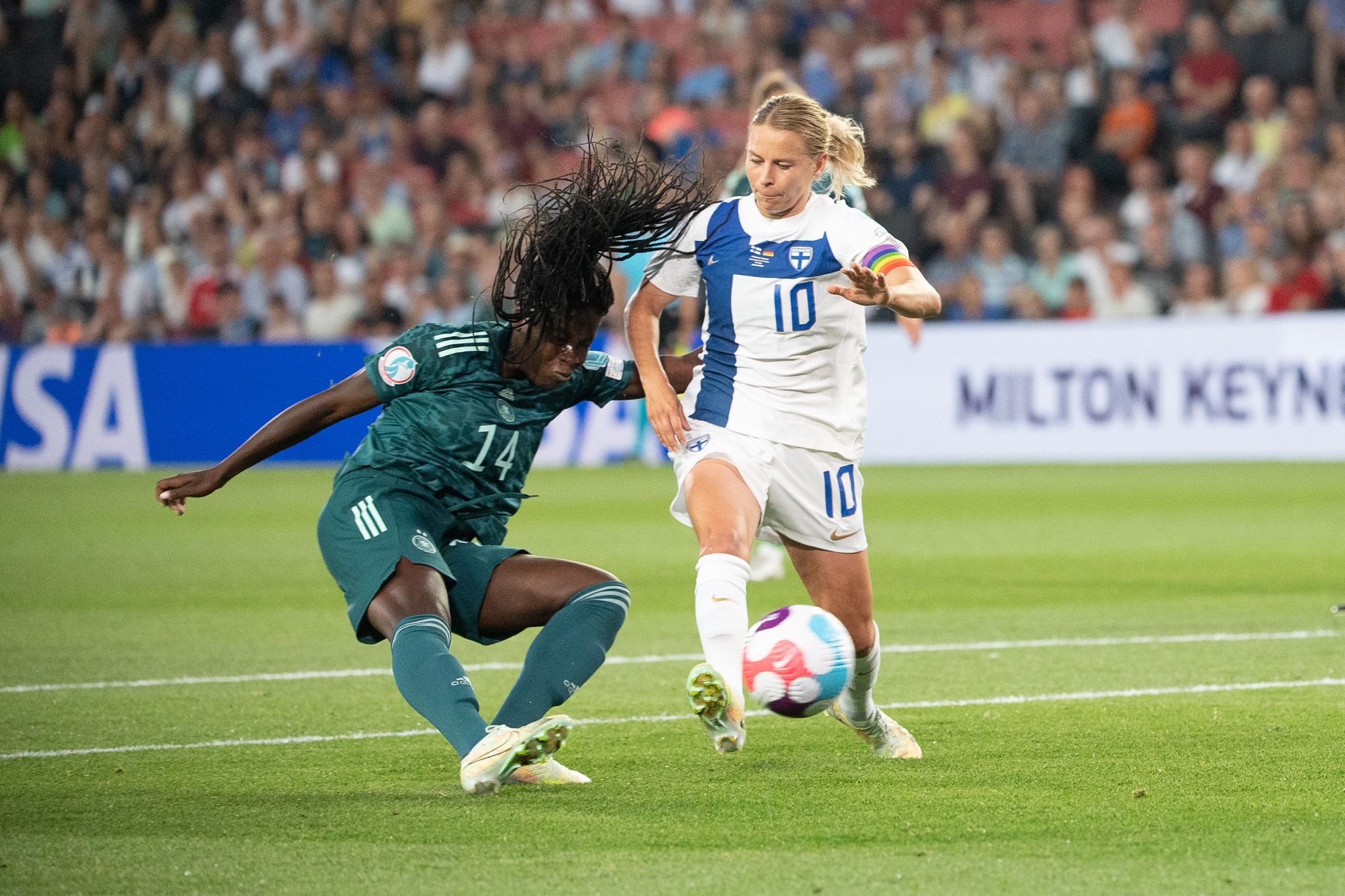 DFB-Frauen gehen ohne Gegentor ins Viertelfinale