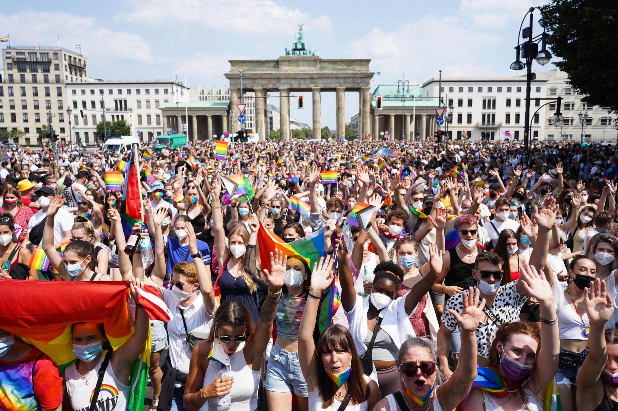 Hunderttausende bei CSD-Parade in Berlin erwartet