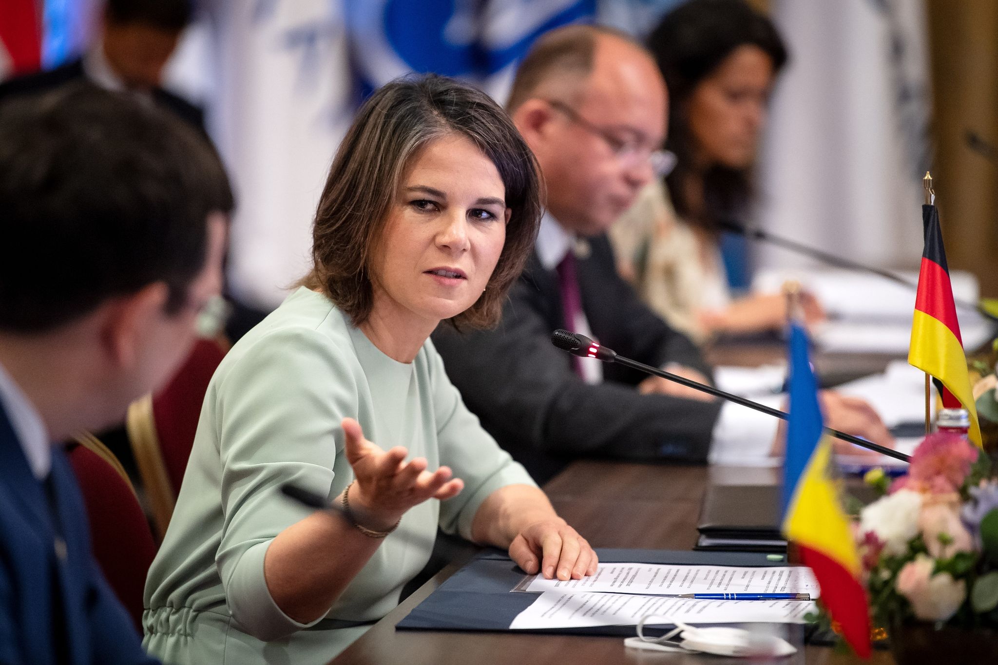 Baerbock bleibt im Getreide-Streit mit Russland skeptisch