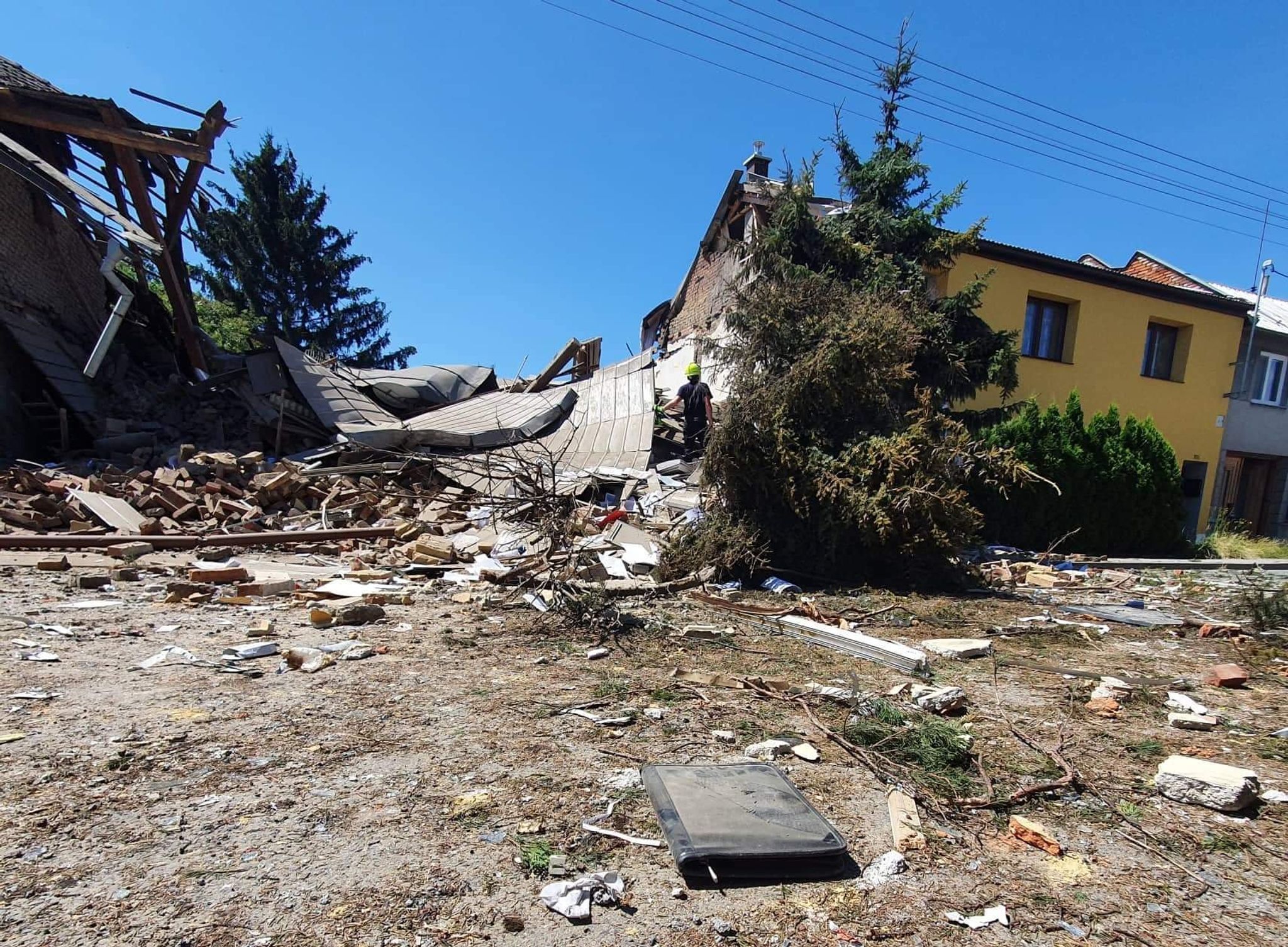 Explosion zerstört Wohnhaus in Tschechien – ein Toter