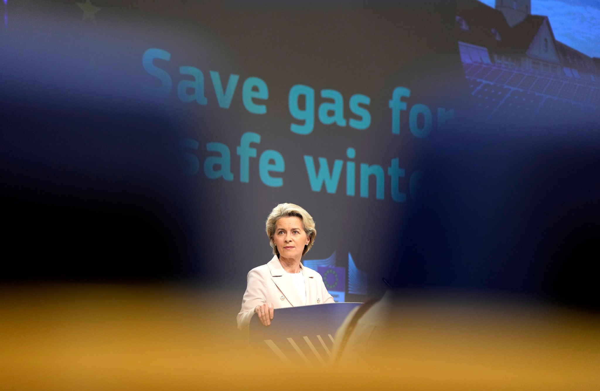 Von der Leyen warnt Kritiker von Gas-Notfallplänen